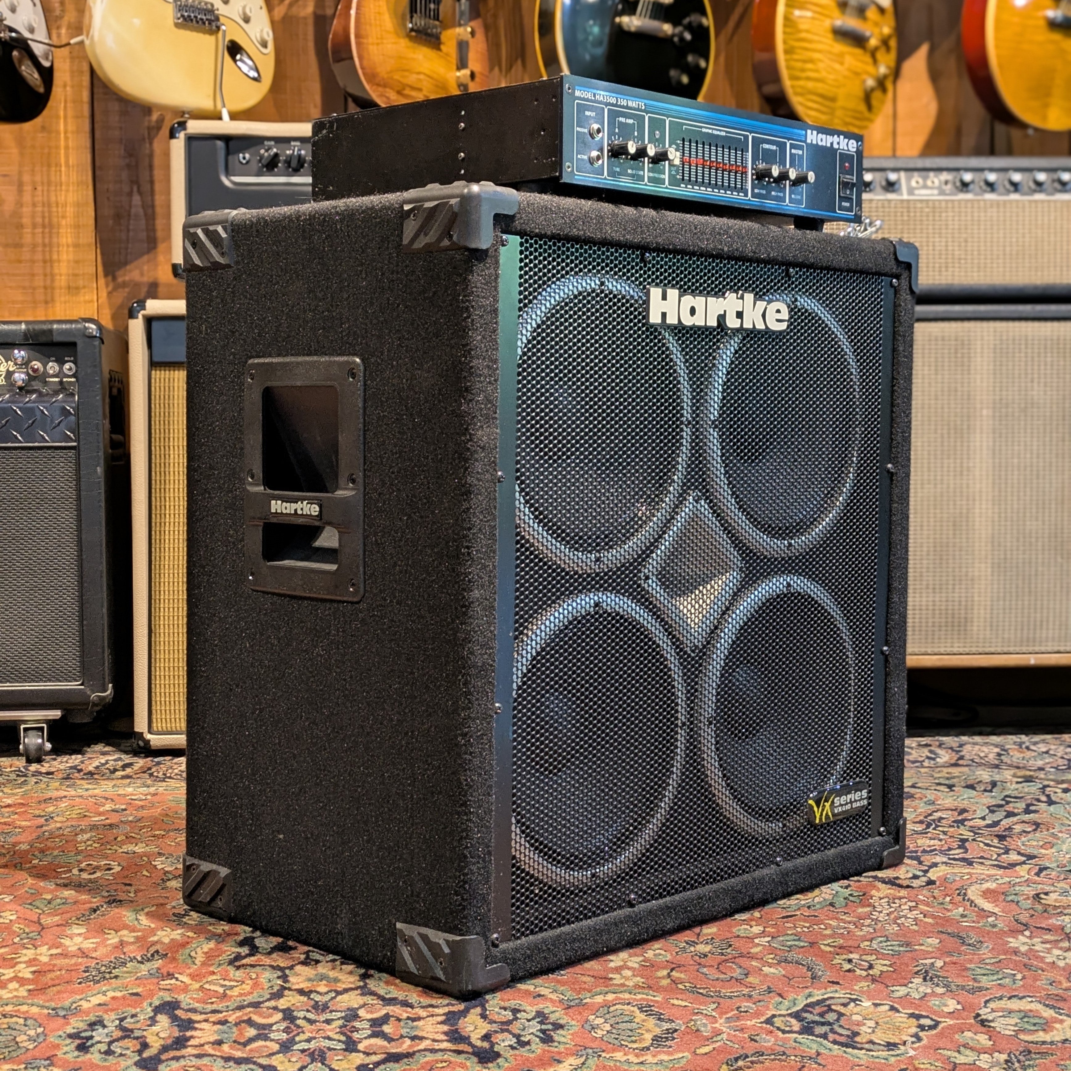 HARTKE MODEL 3500 Head 350W + CAB VX 410