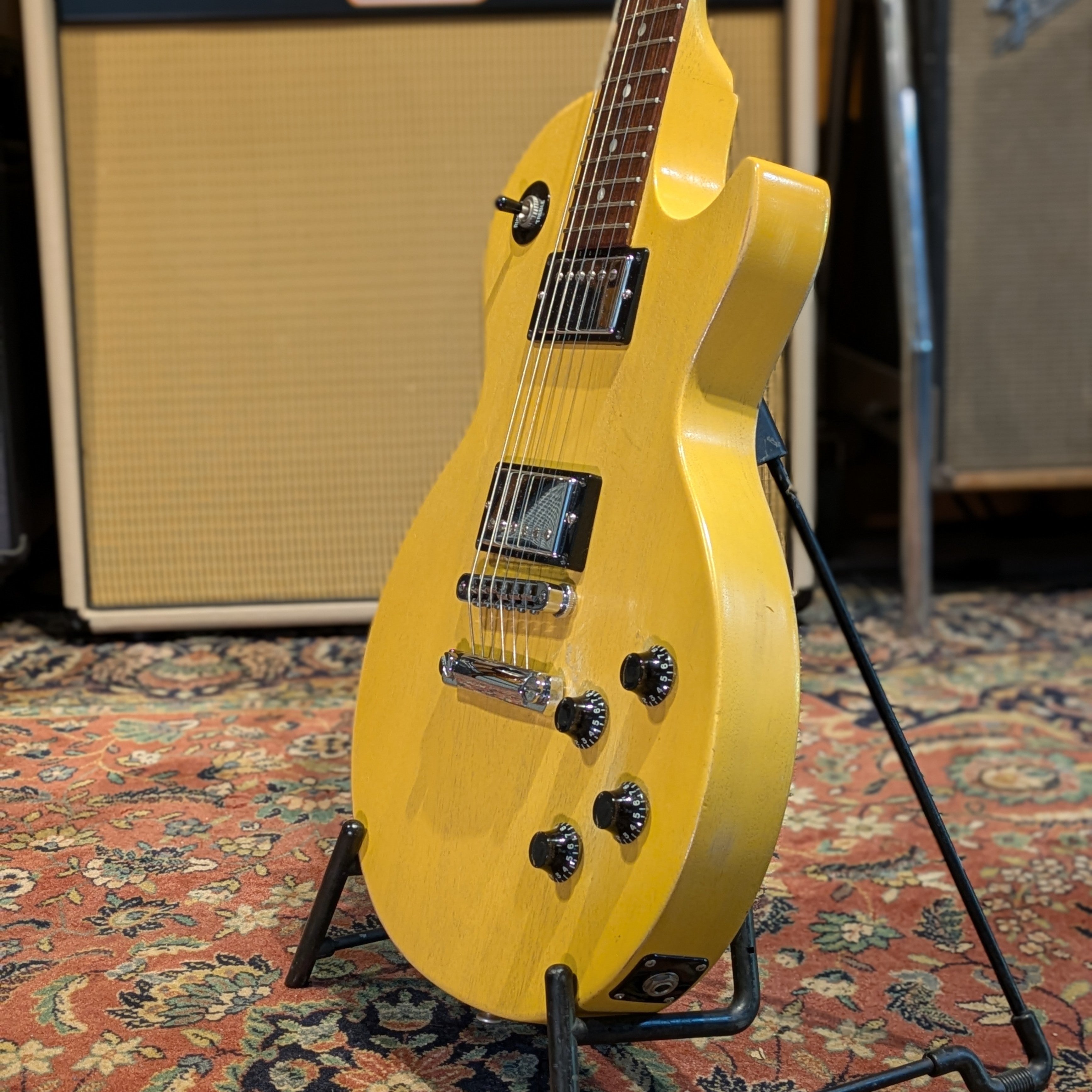 Gibson Les Paul Junior Special with Humbuckers - Satin Yellow – Le