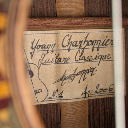 Yoann Charbonnier Classical guitar 2006
