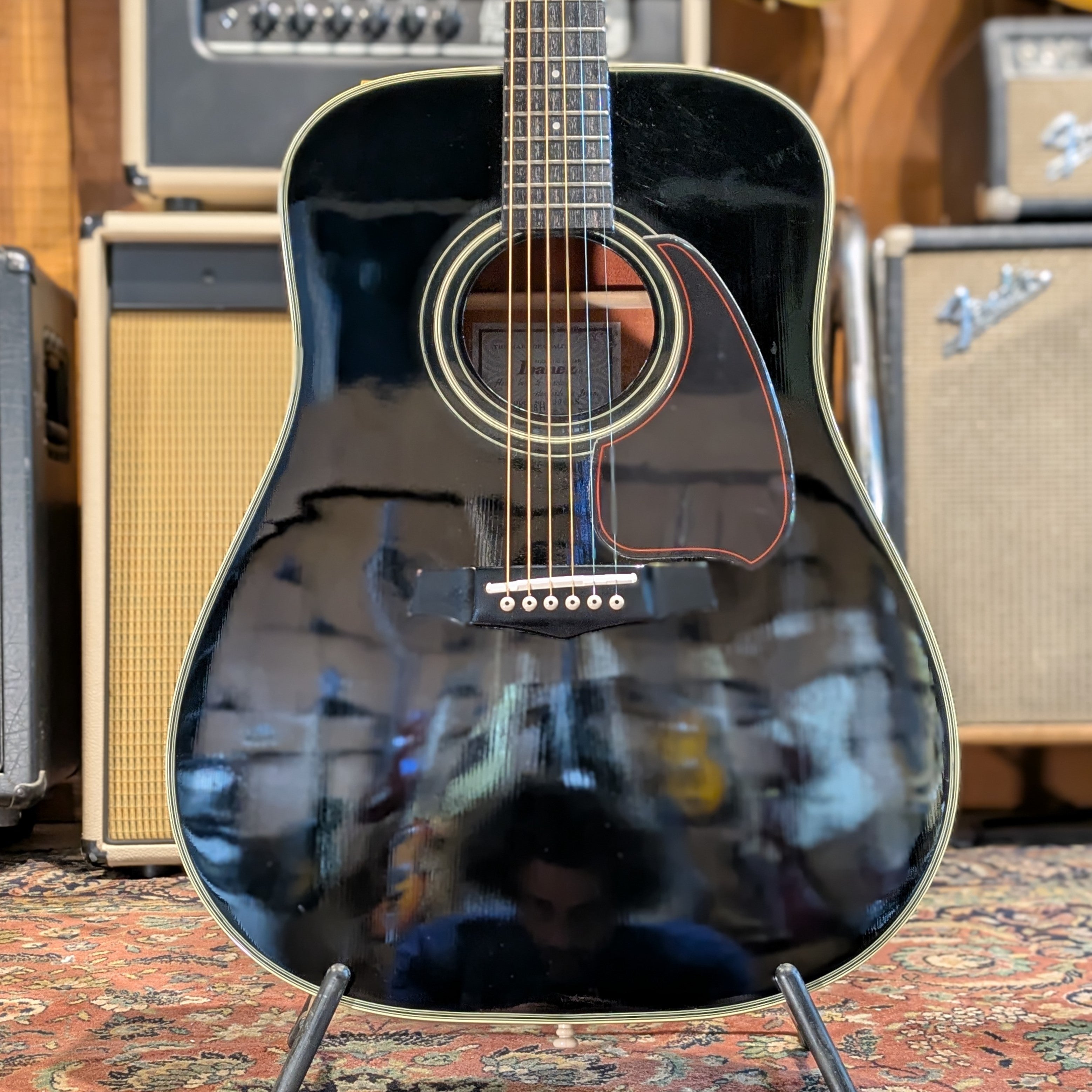 Ibanez V300 BK - Black - Japan