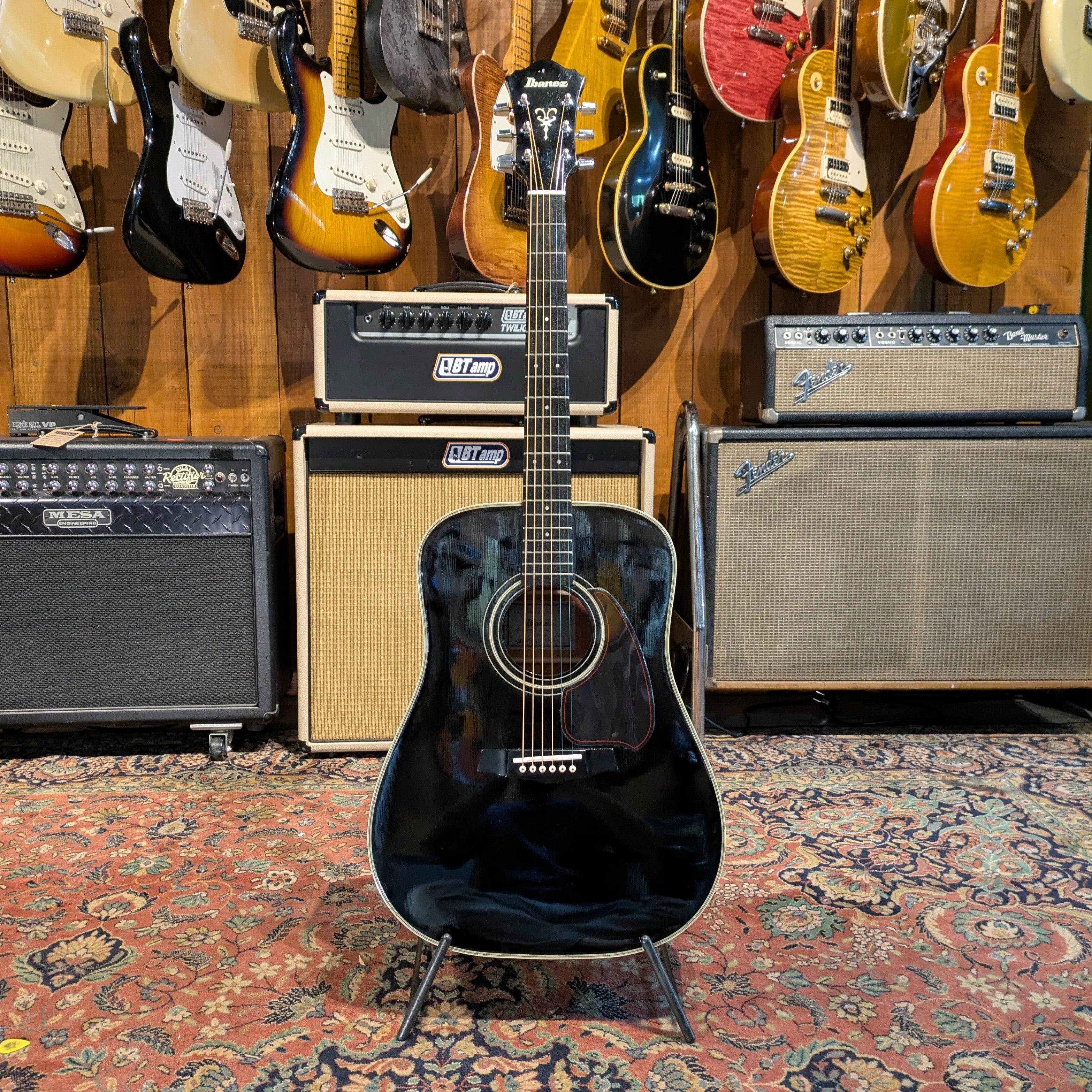 Ibanez V300 BK - Black - Japan