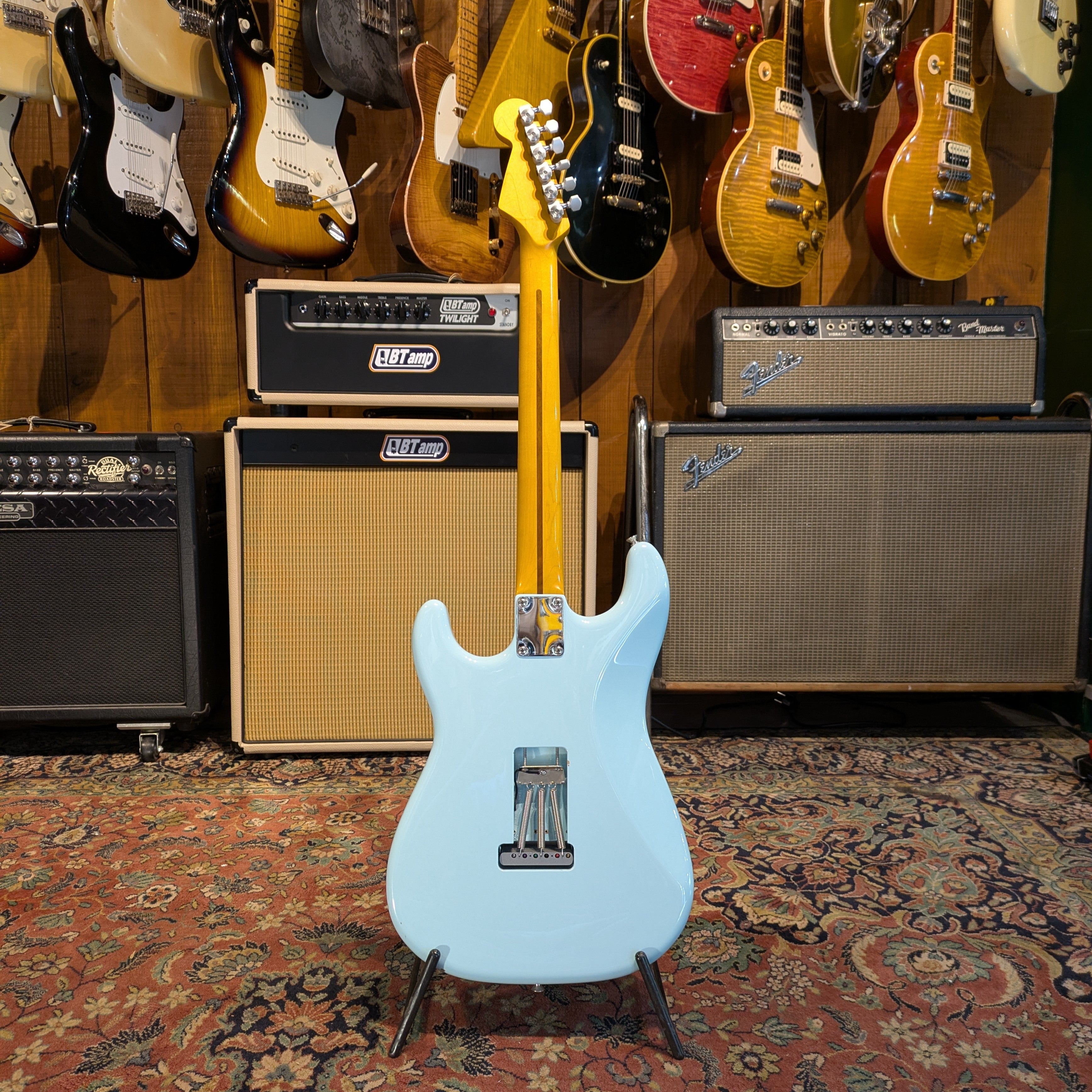 Warmoth Partcaster Stratocaster - Sonic Blue