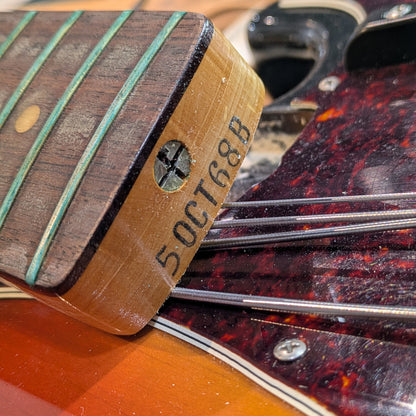 Fender Precision Bass with Rosewood Fretboard 1968 - Sunburst