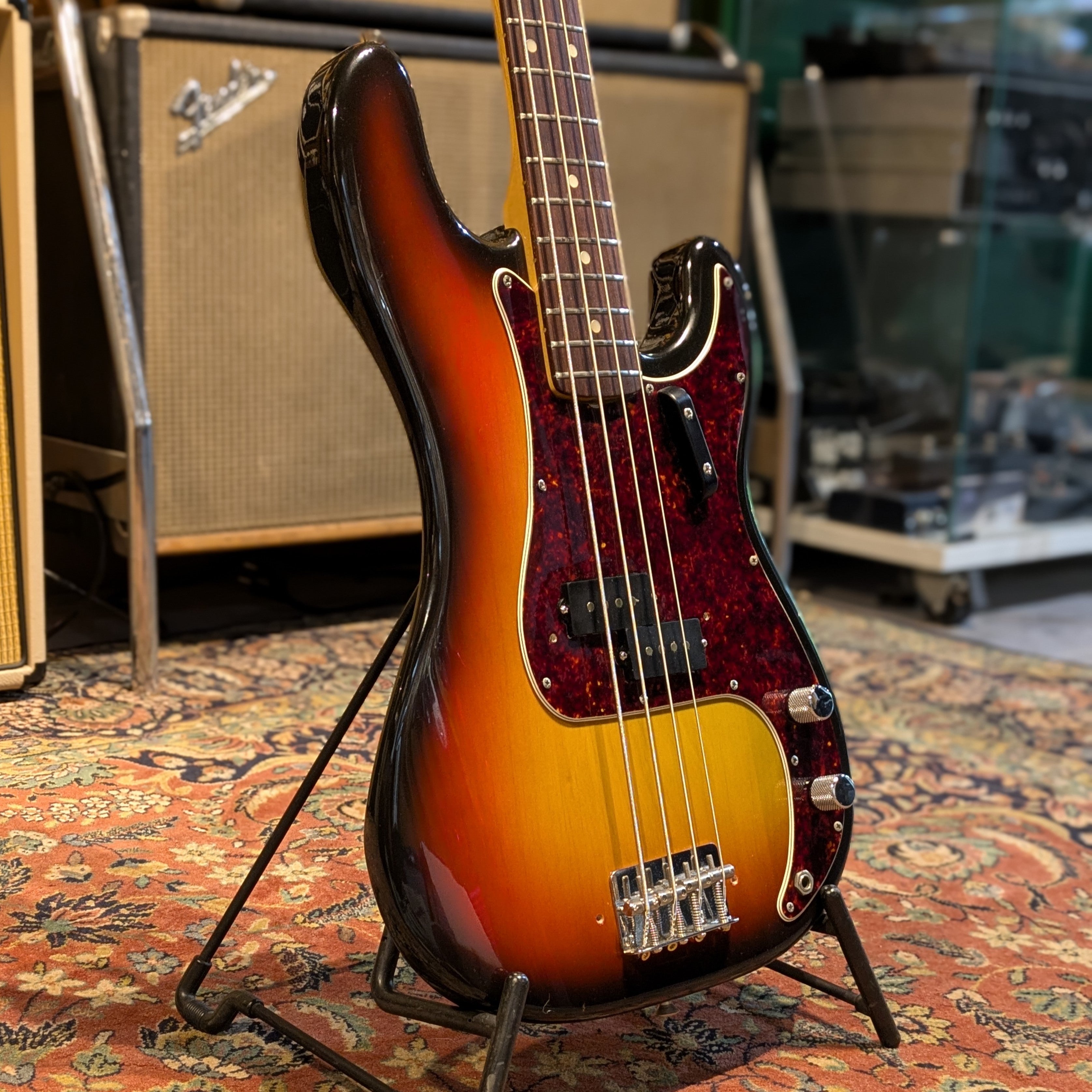 Fender Precision Bass with Rosewood Fretboard 1968 - Sunburst