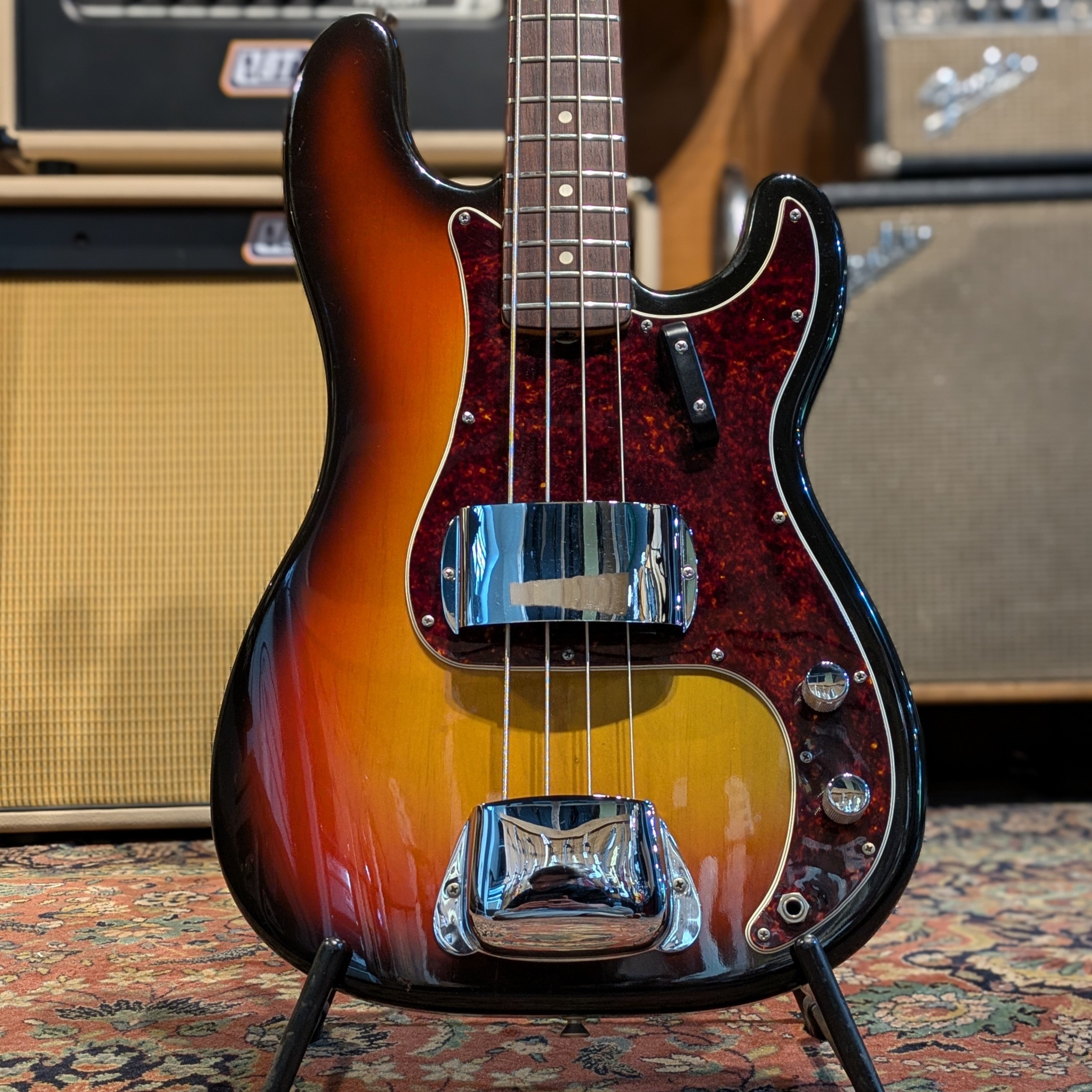 Fender Precision Bass with Rosewood Fretboard 1968 - Sunburst