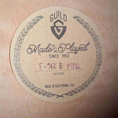 Guild USA F-512E
