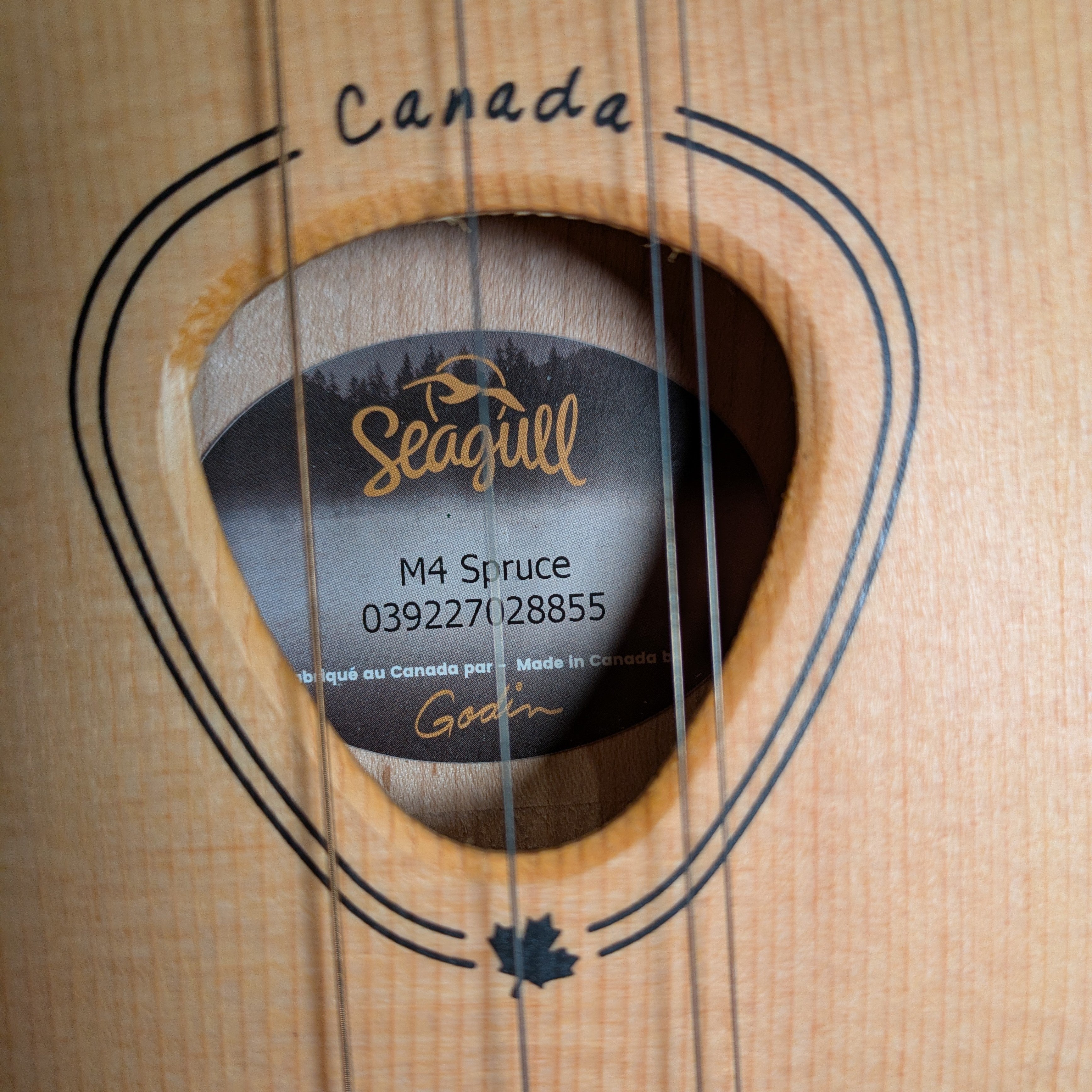 Seagull M4 Diatonic 4-String Spruce 2010s - Natural