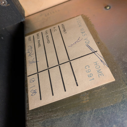 Marshall JMP 2203 Mk2 Master Model Lead 100-Watt Guitar Amp Head 1980 - Black + Cab 1960 Lead