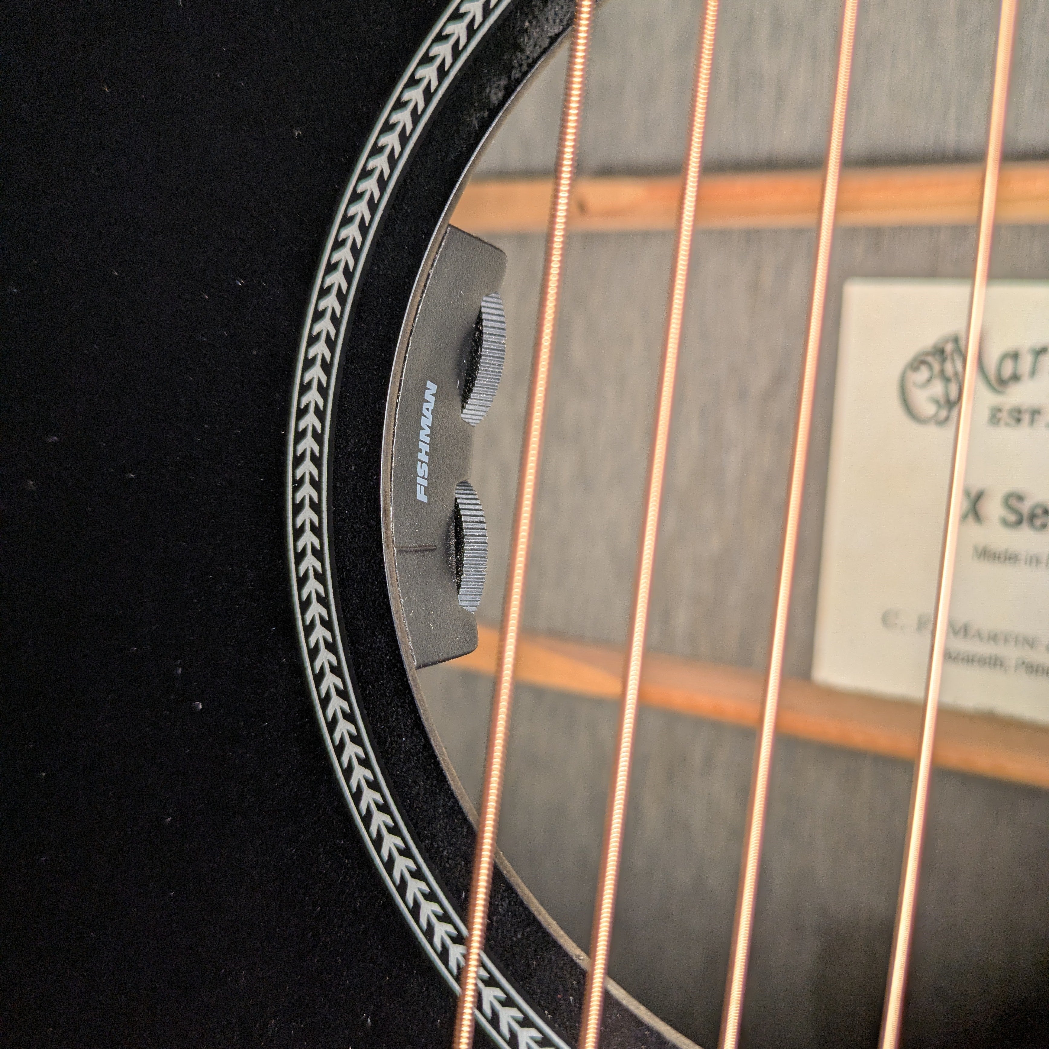 Martin X Series - DXBLACK - BLACK