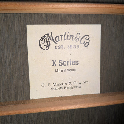 Martin X Series - DXBLACK - BLACK