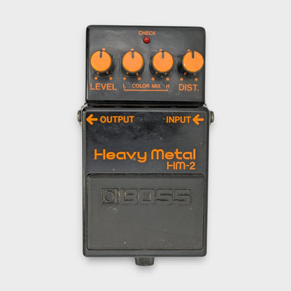 Boss HM-2 Heavy Metal (Black Label) 1983 - 1988 - Black