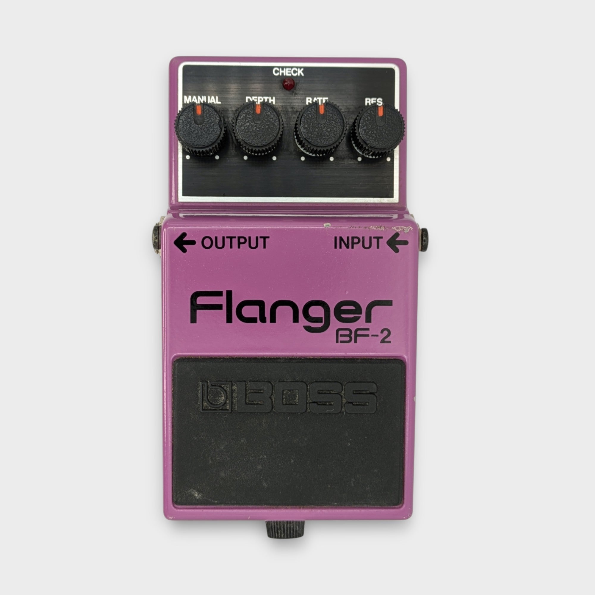 Boss BF-2 Flanger (Green Label) - Purple