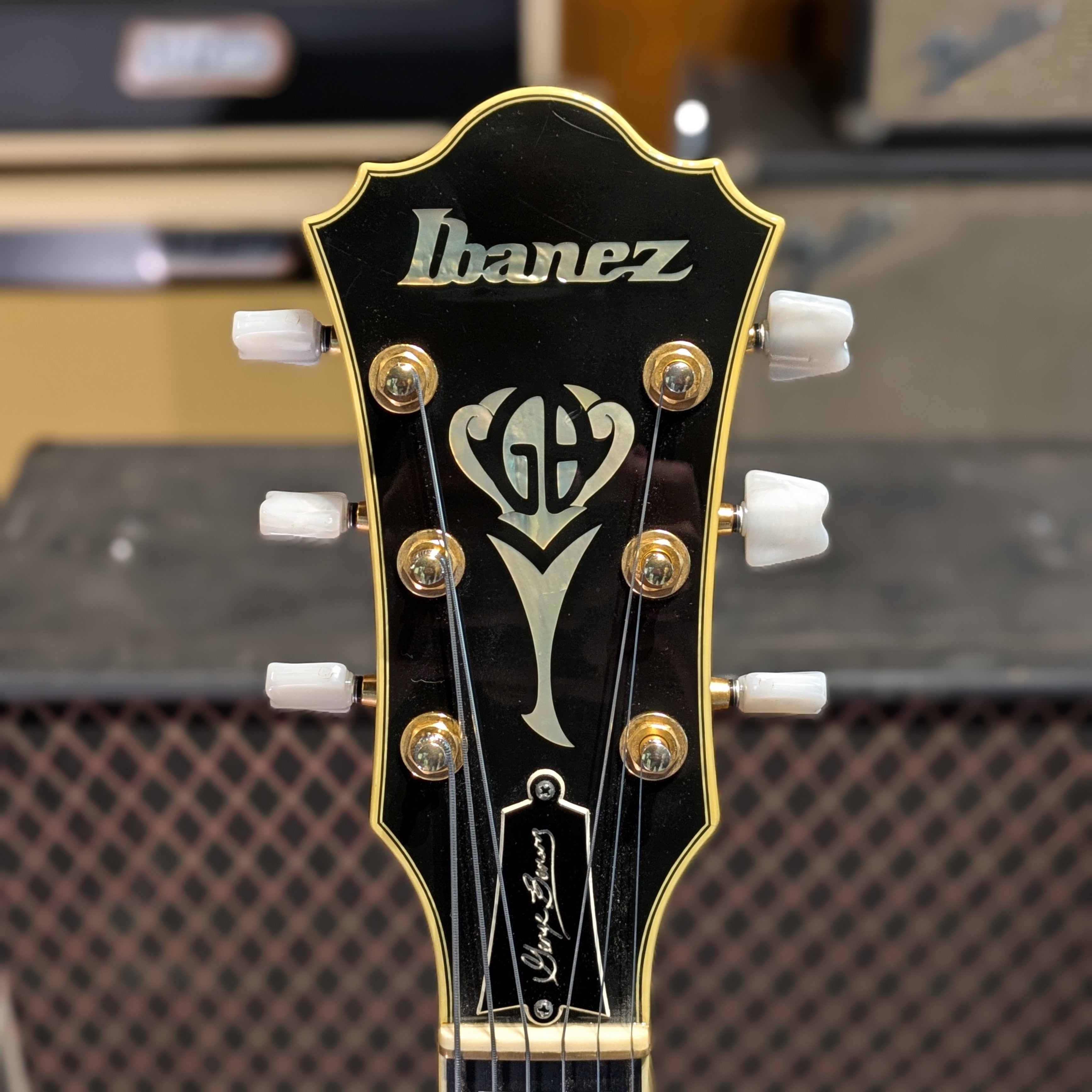 ギター Ibanez GB10 Ibanez GB10-BS George Benson Signature – Le Shop Lyon