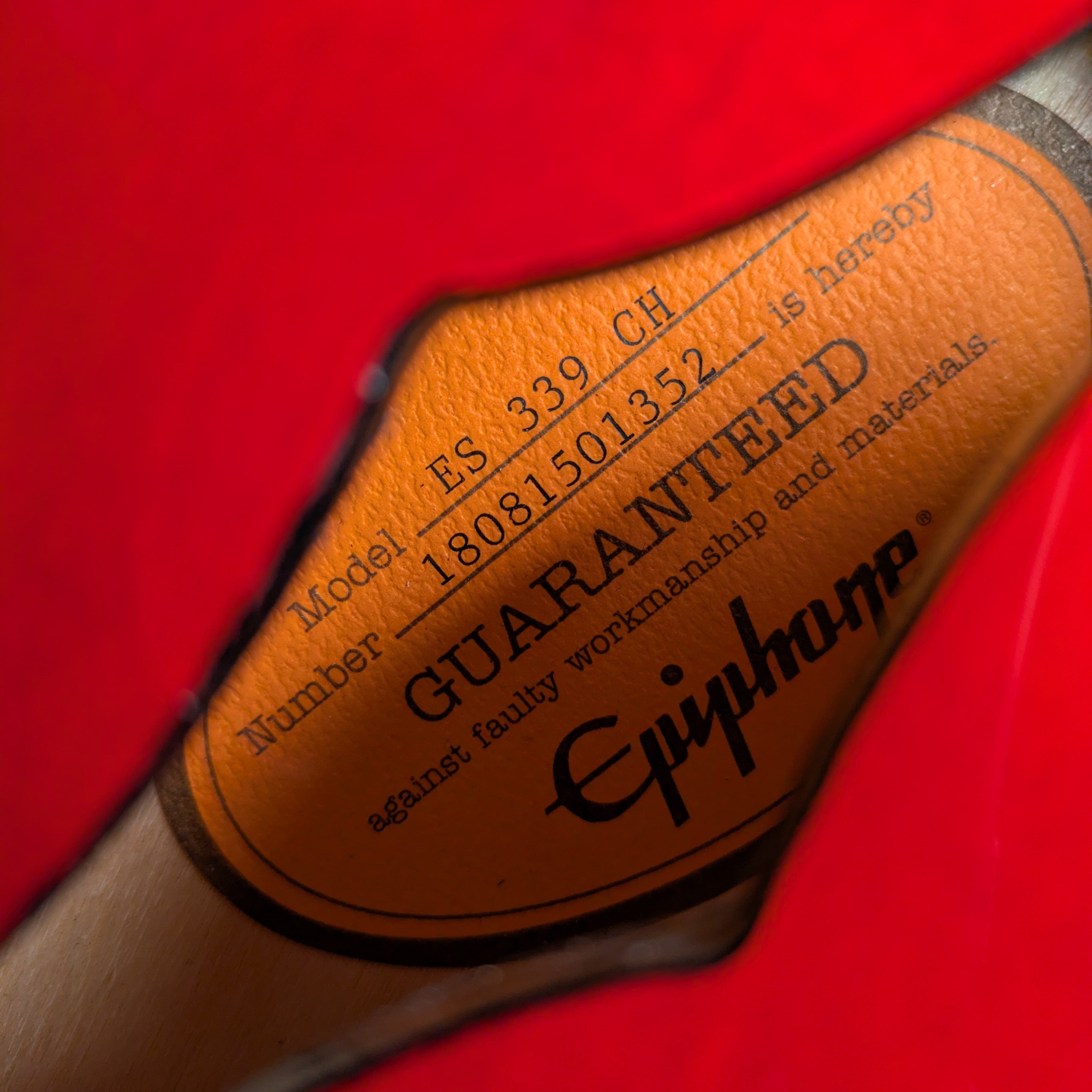 Epiphone ES-339 - Cherry