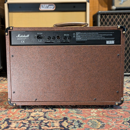 Marshall Acoustic Soloist AS50R 2-Channel 50-Watt 2x8" Acoustic Guitar Combo 2000s - Brown