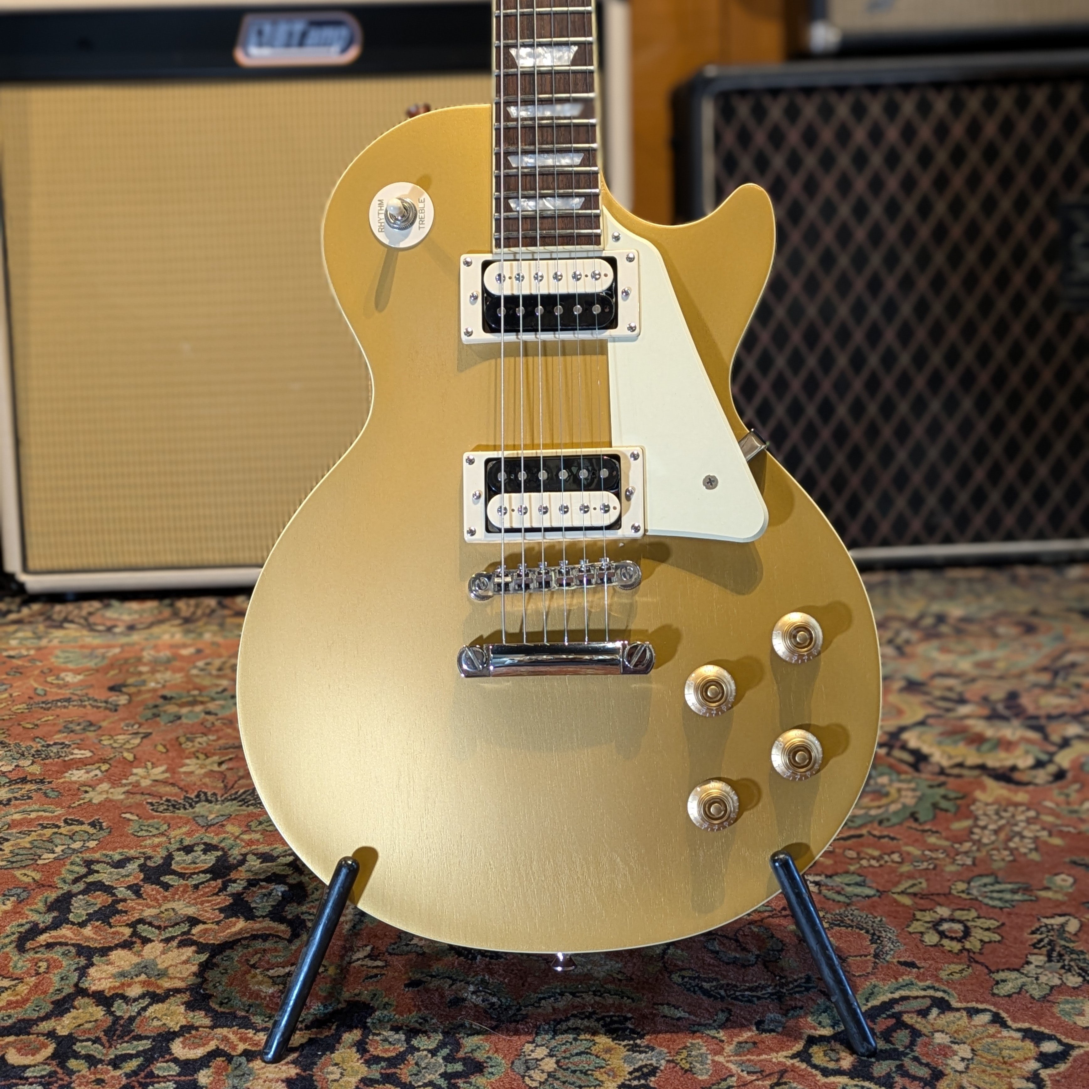 Epiphone Les Paul Classic Worn - Worn Metallic Gold