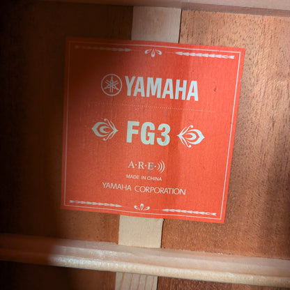 Yamaha FG3-Red Label
