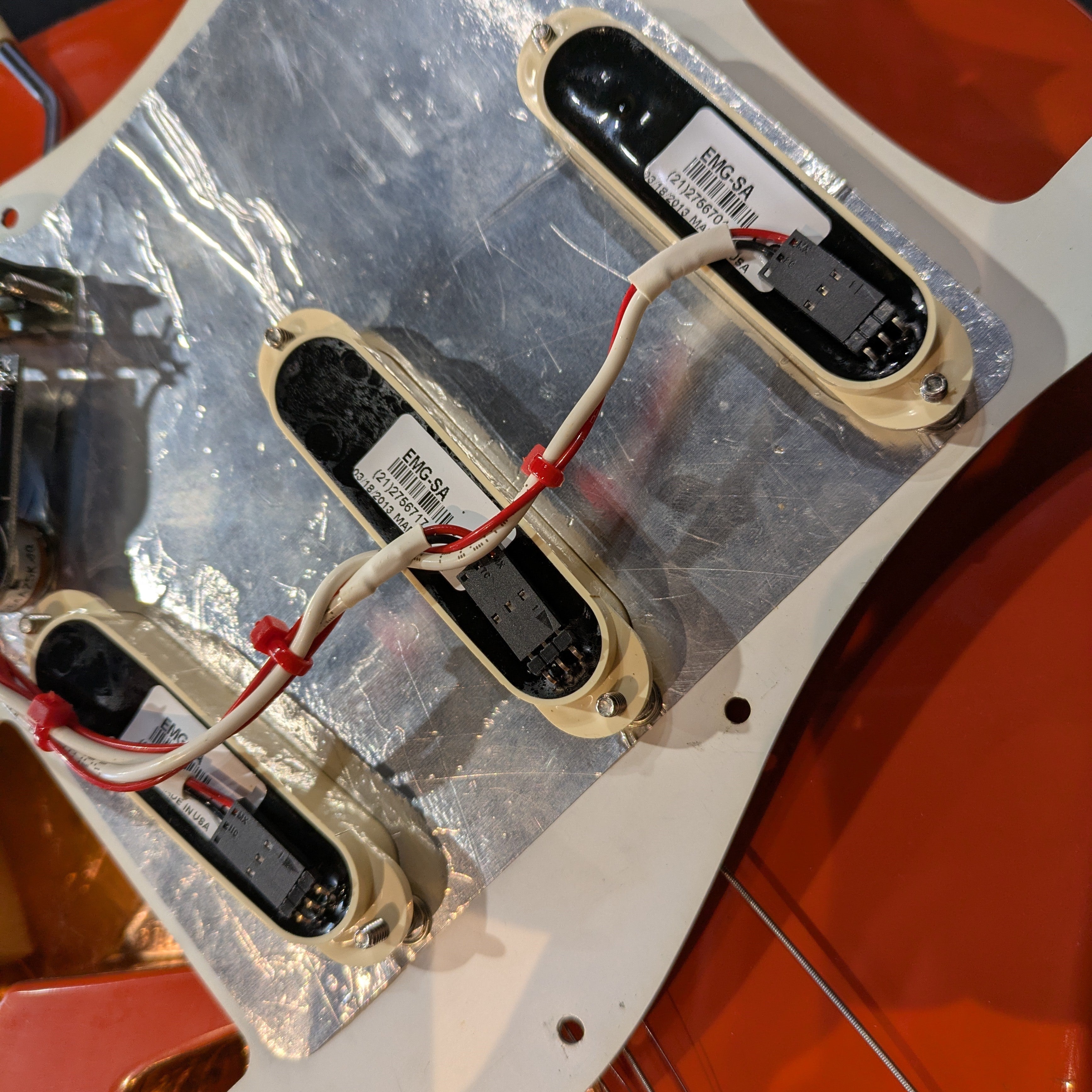 Partcaster Fender parts Stratocaster