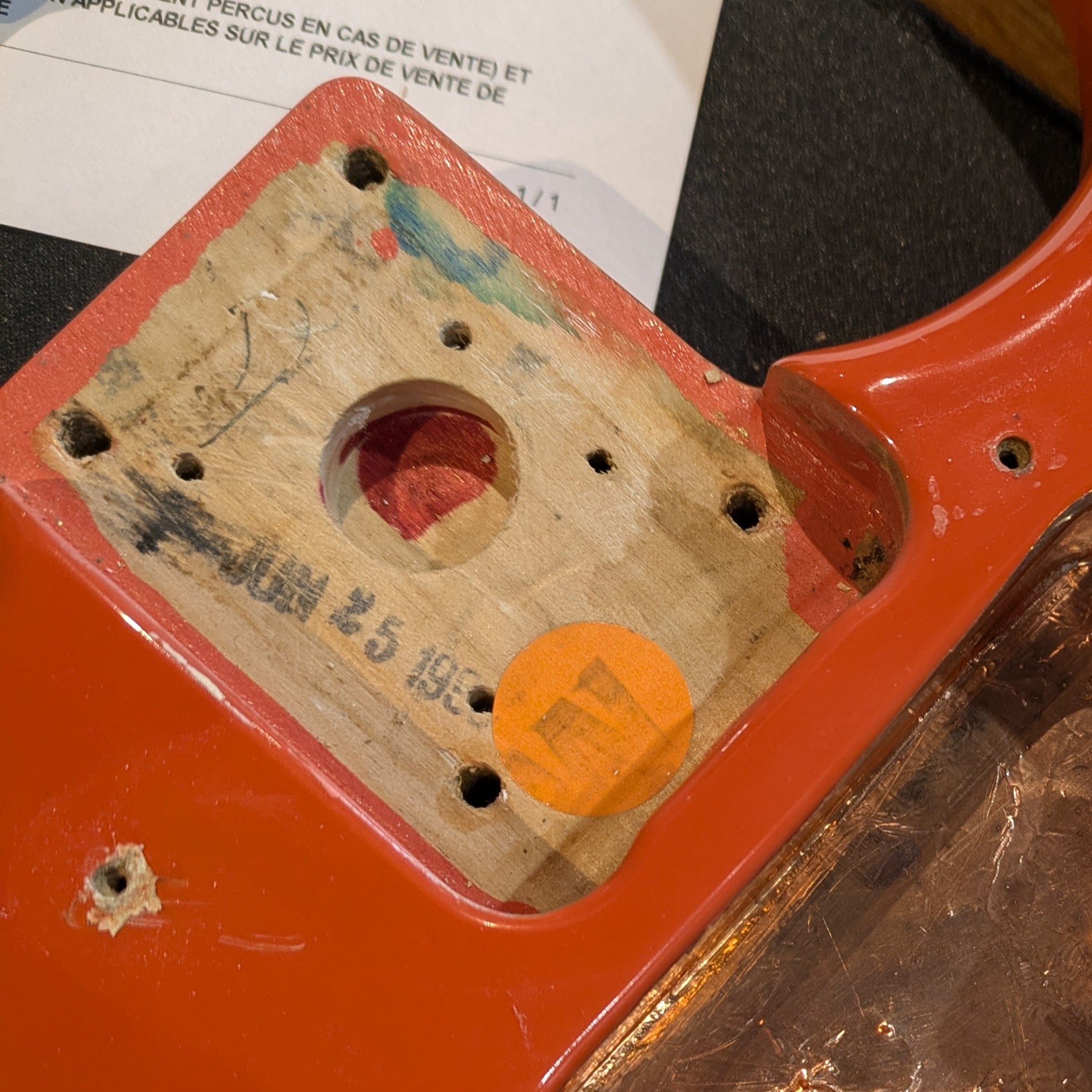 Partcaster Fender parts Stratocaster