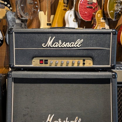 Marshall JMP 2203 Mk2 Master Model Lead 100-Watt Guitar Amp Head 1980 - Black + Cab 1960 Lead