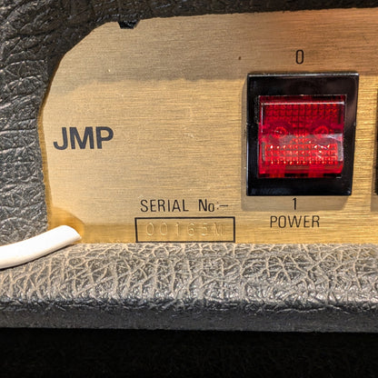 Marshall JMP 2203 Mk2 Master Model Lead 100-Watt Guitar Amp Head 1980 - Black + Cab 1960 Lead