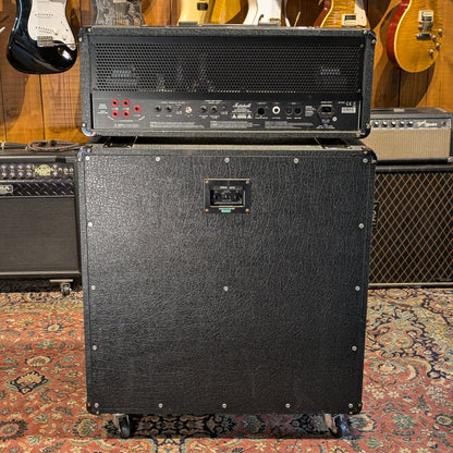 Marshall JVM205H 2-Channel 50-Watt Guitar Amp Head 2008 - Present - Black + Cab Marshall 1960A 4X12