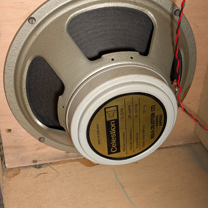 Marshall 1960A 4x12" Angled Guitar Speaker Cabinet 1973 - Black