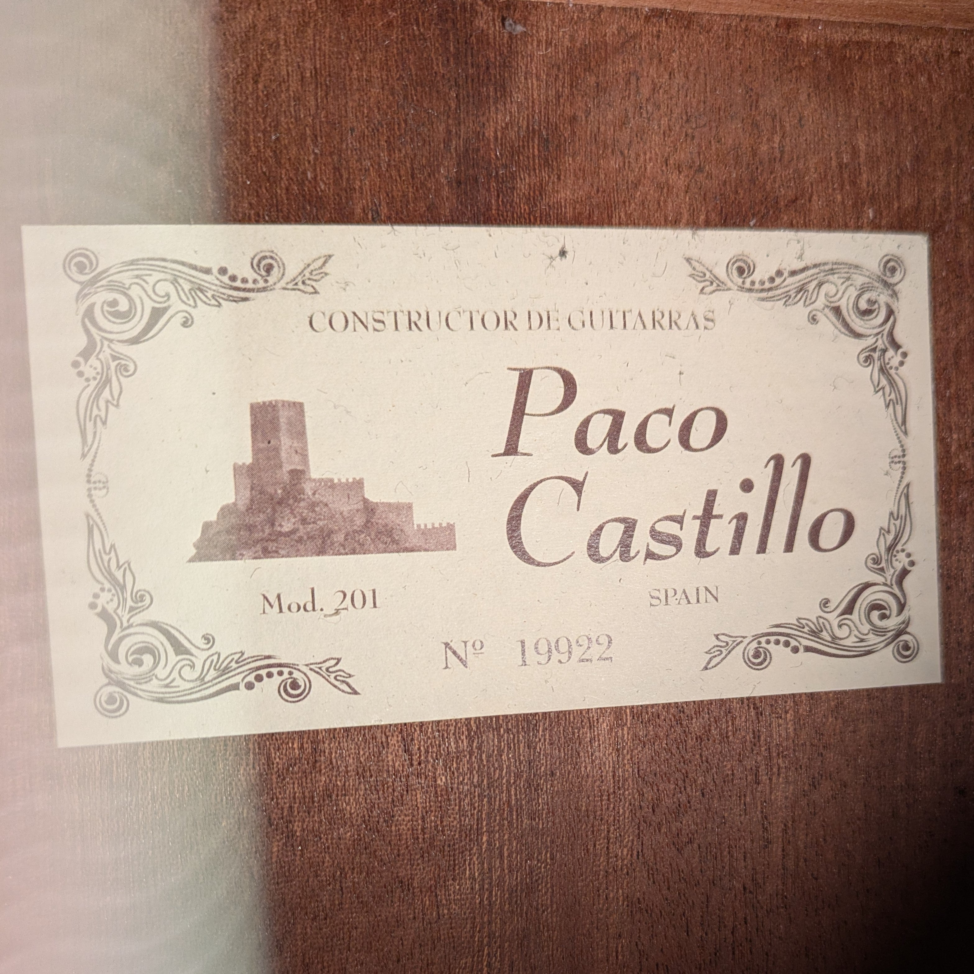 PACO CASTILLO Mod : 201