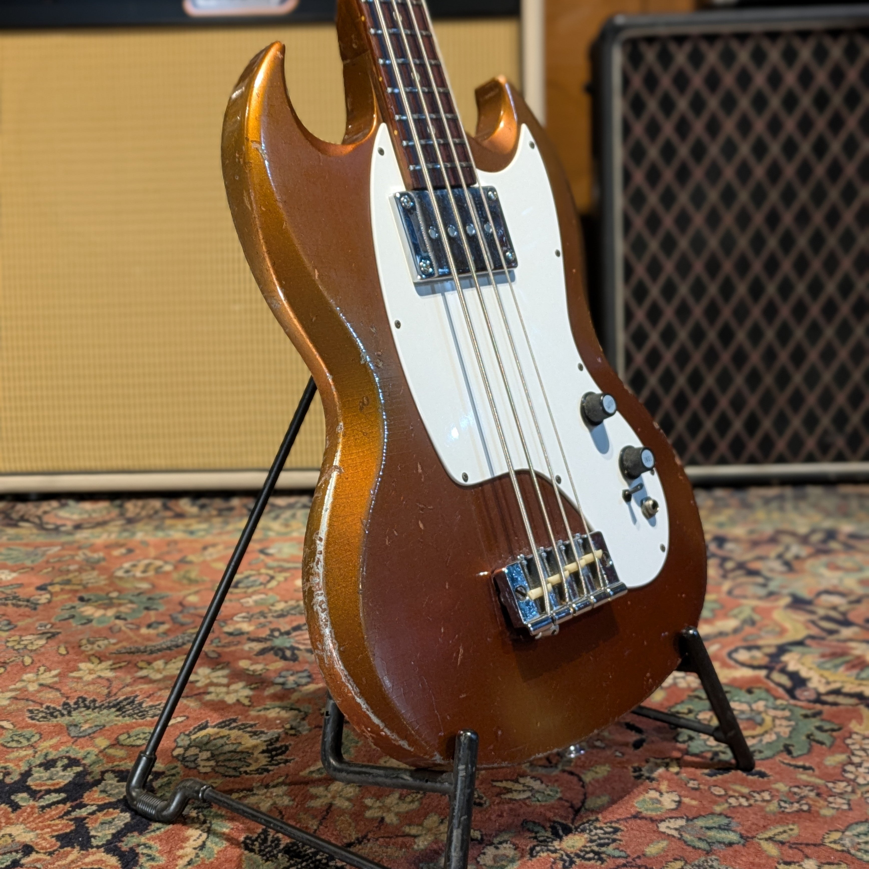 Gibson Melody Maker Bass 1968 Sparkling Burgundy