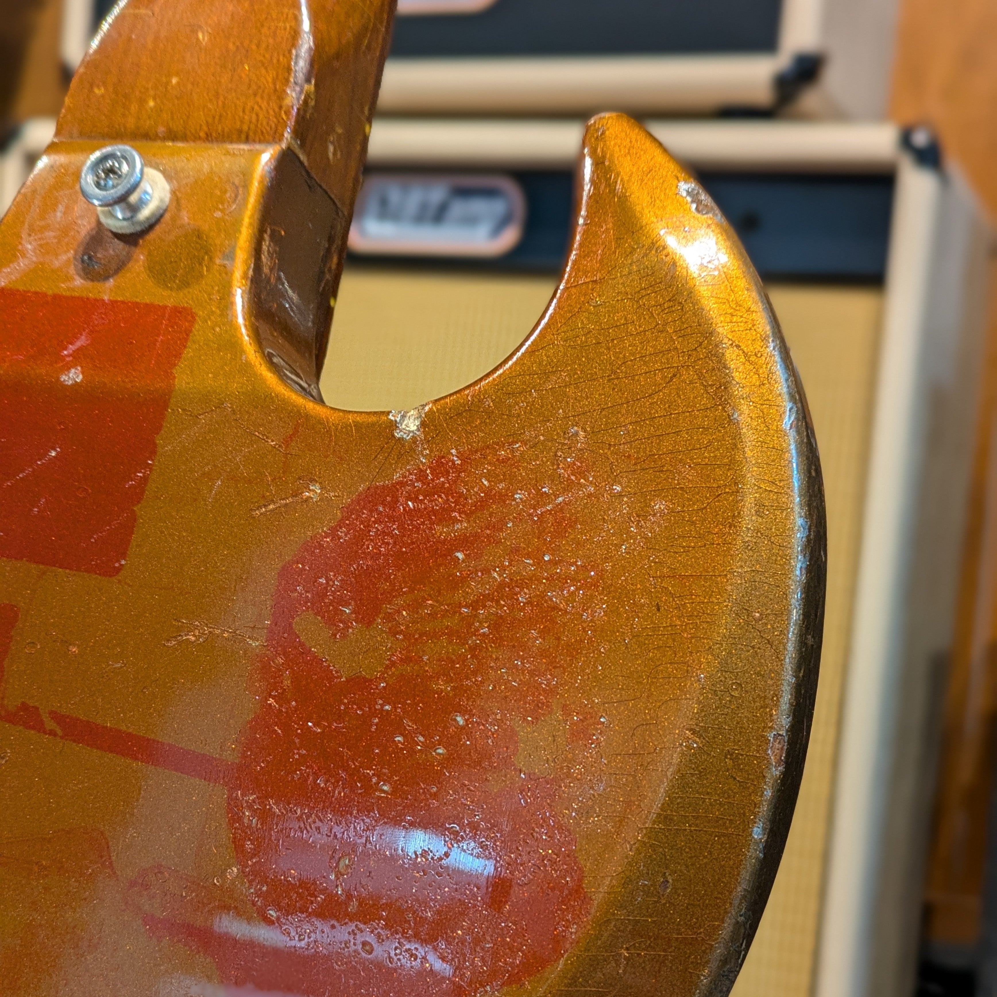 Gibson Melody Maker Bass 1968 Sparkling Burgundy