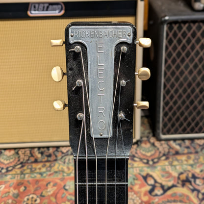 Rickenbacker Electro Model B Lap Steel 1940's - Black with Chrome Plates
