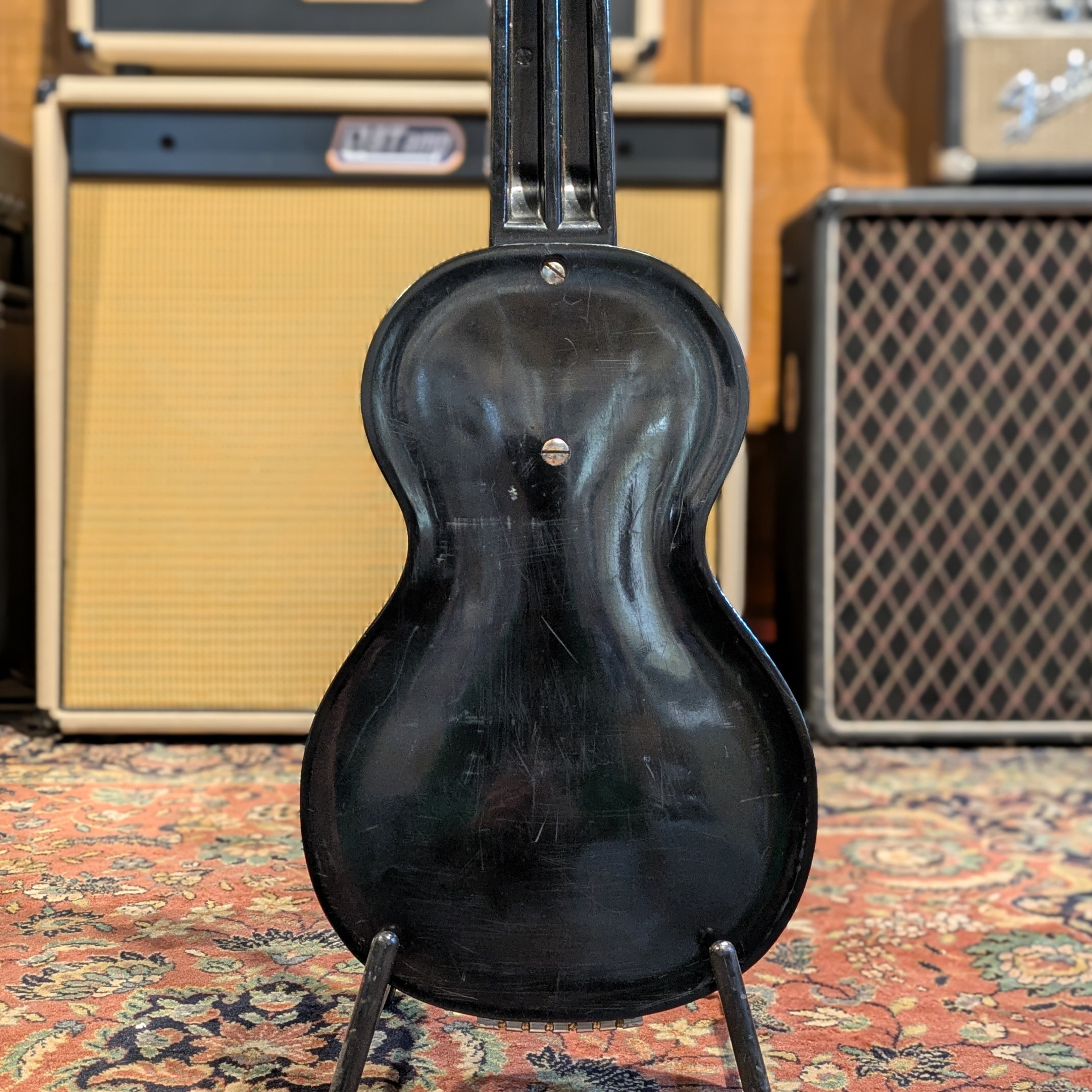 Rickenbacker Electro Model B Lap Steel 1940's - Black with Chrome Plates