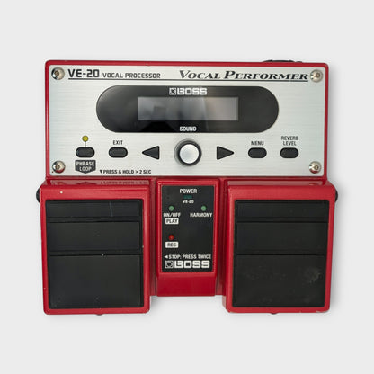 Boss VE-20 Vocal Performer 2011 - Present - Red