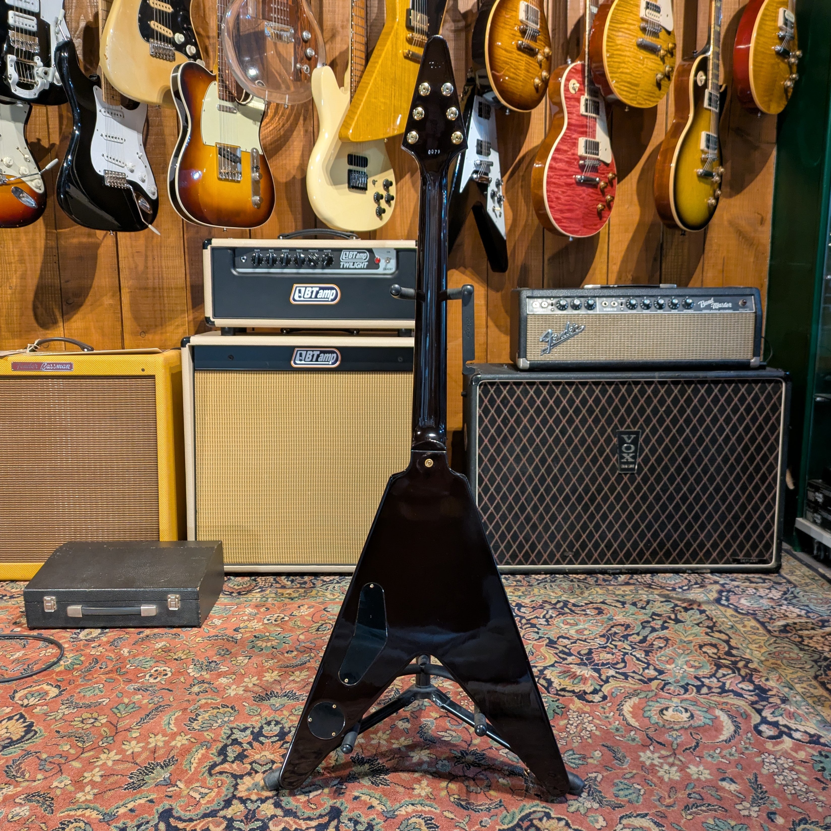 Gibson Flying V - Guitar of the Month - 50th Anniversary 2008 - Brimstone Burst