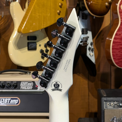 B.C. Rich Warlock NJ DLX 2012 - Pearl White