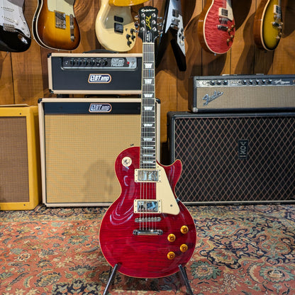 Epiphone Les Paul Standard Plus Top PRO 2013 - Wine Red
