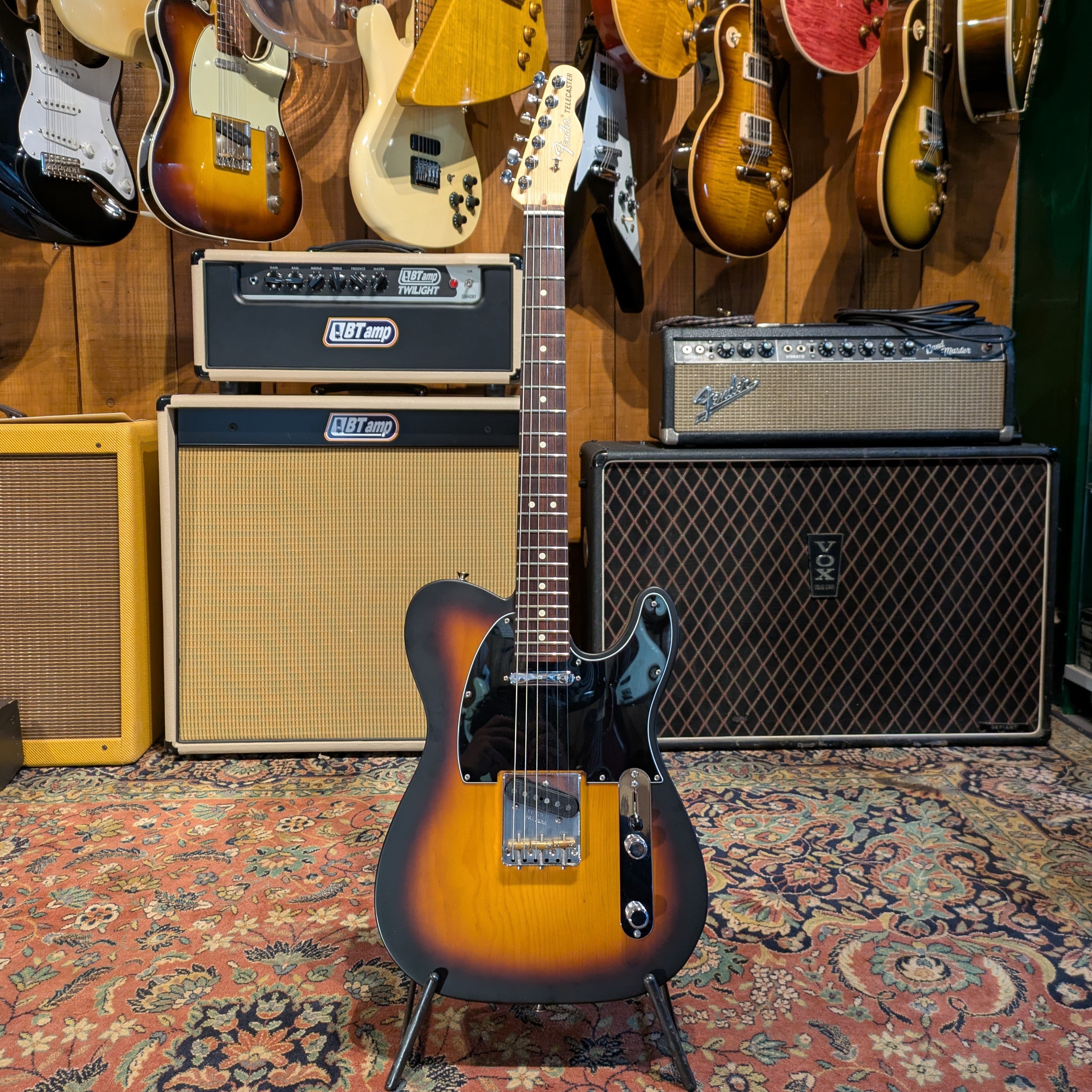 Fender American Performer Timber Telecaster 2024 - 2-Color Sunburst