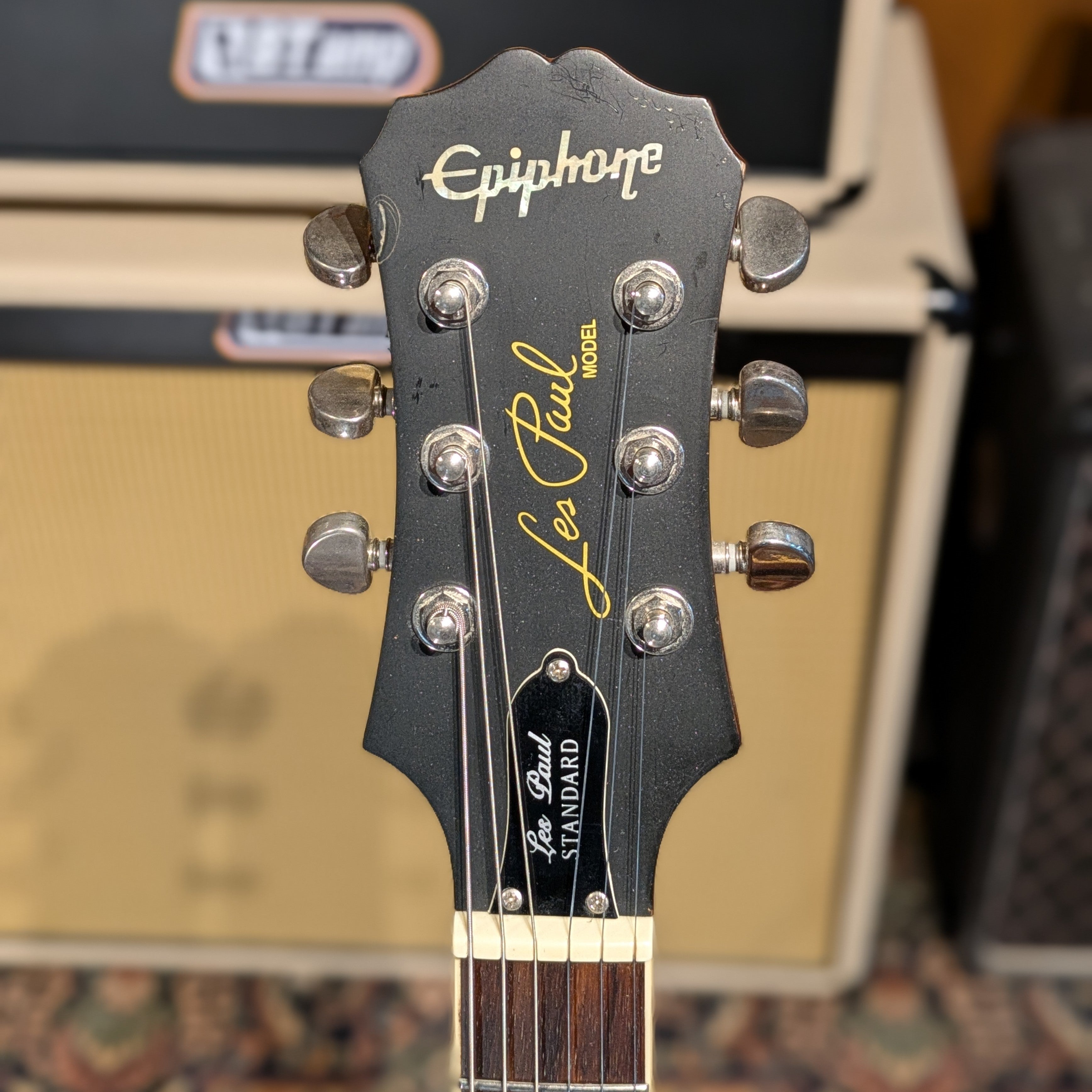 Epiphone Les Paul Standard Limited Edition Mahogany 2009 Worn Brown