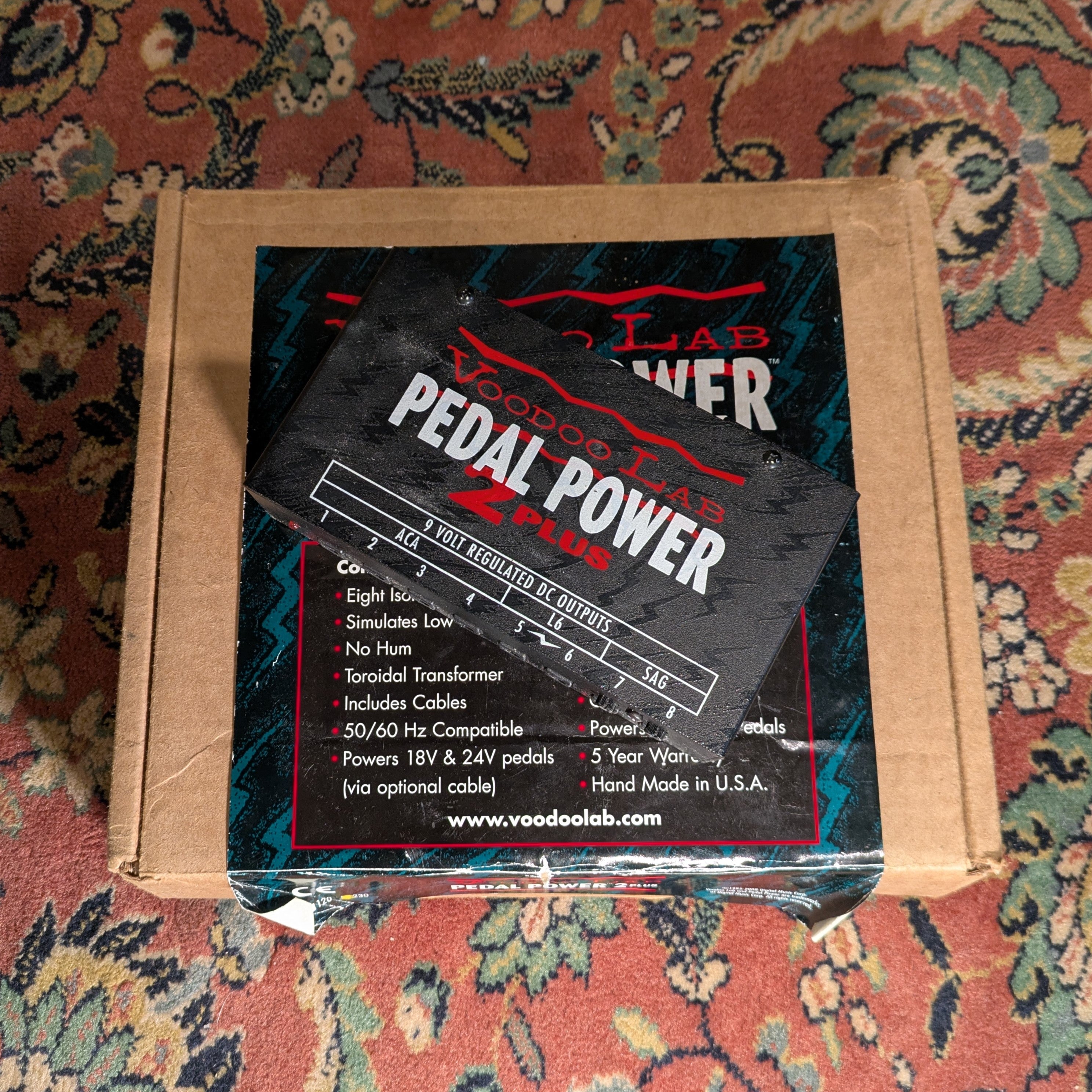 Voodoo Lab Pedal Power 2 Plus - Black