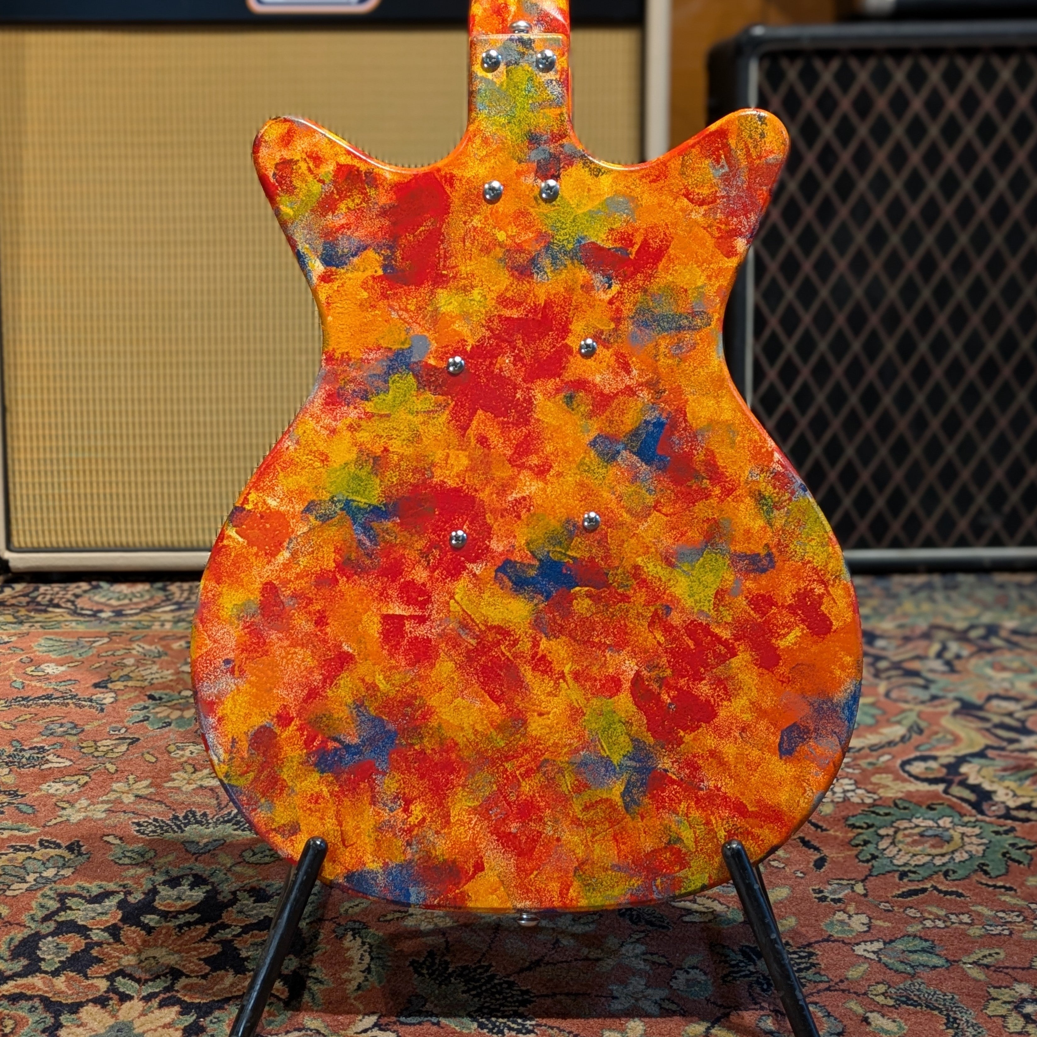 Danelectro DC-59 - Eric Clapton Psychedelic Rainbow – Le Shop Lyon