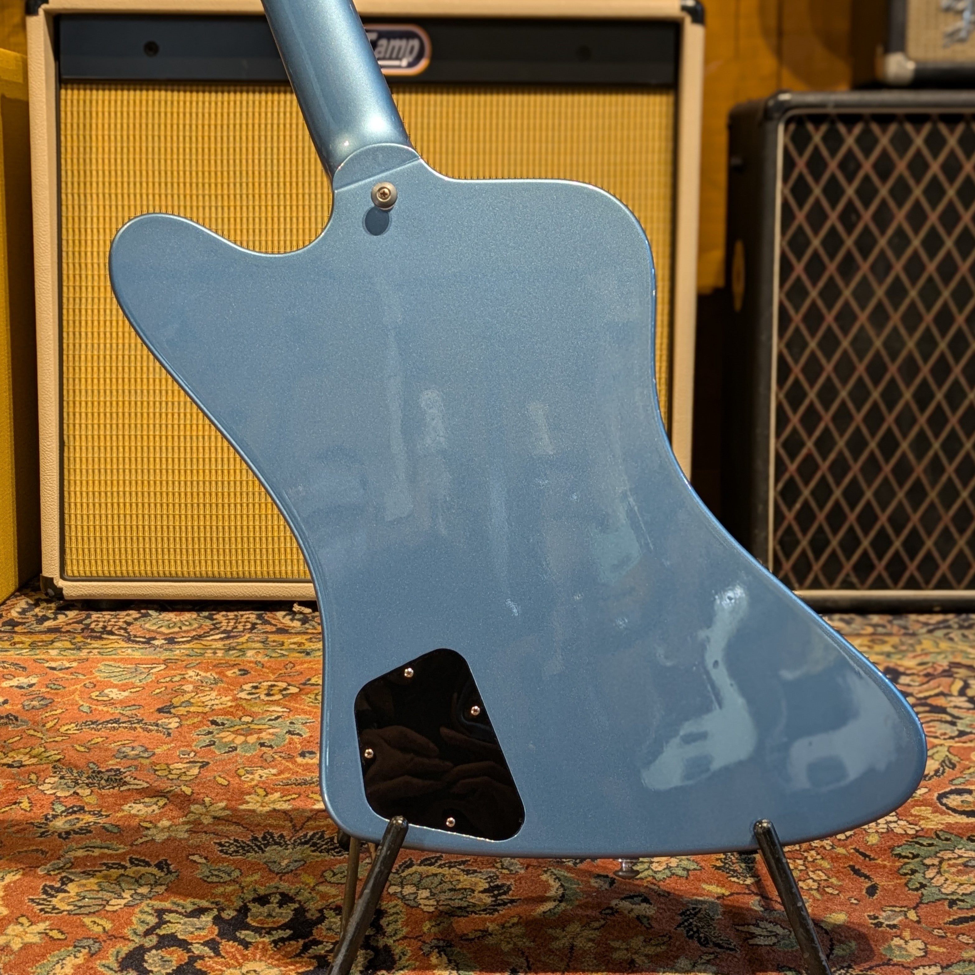 Gibson Firebird Studio T 2017 - Pelham Blue – Le Shop Lyon
