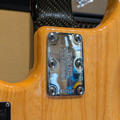 Ernie Ball Music Man Musicman Stingray 5H 2007 with Status Graphite neck- Natural