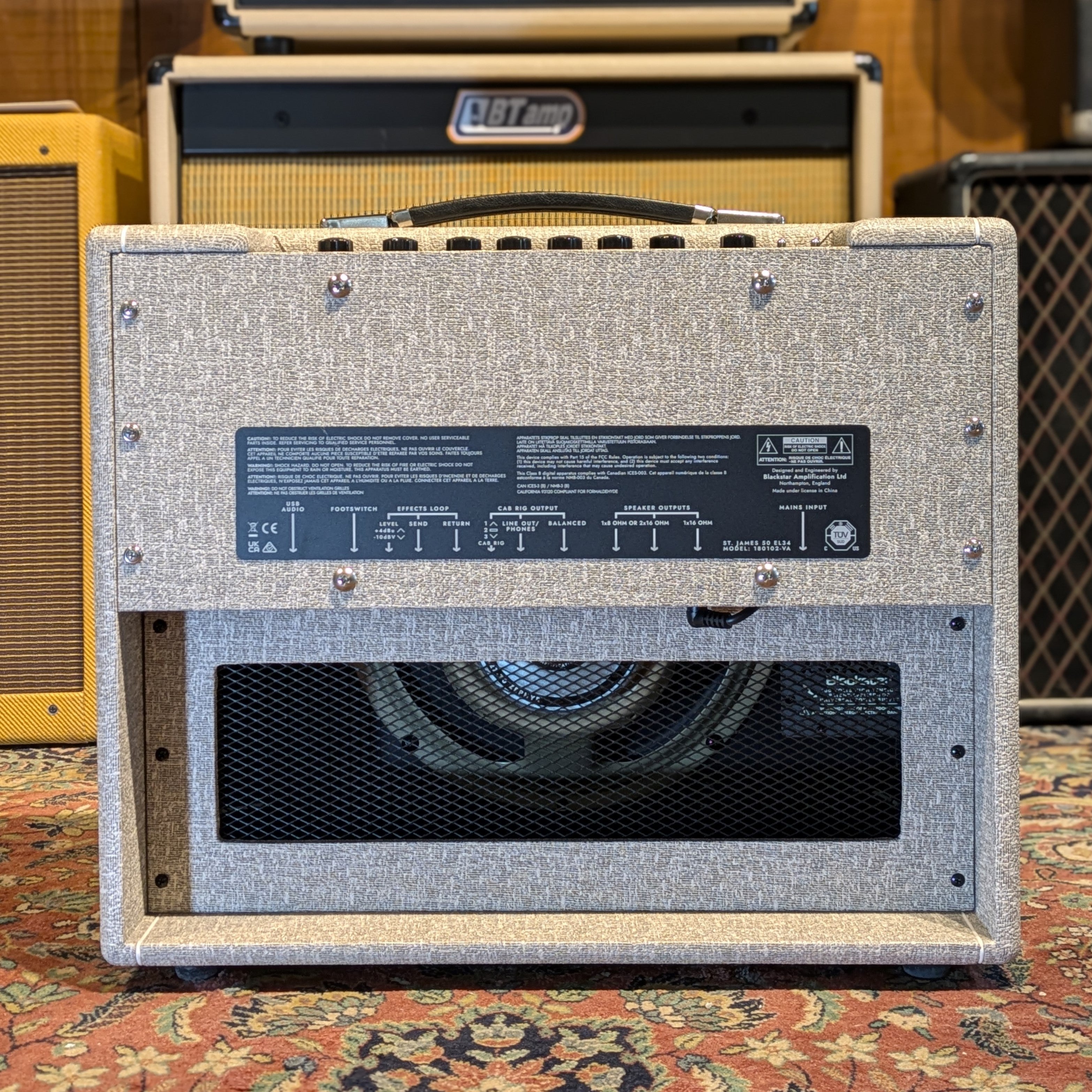 Blackstar St. James EL34 2-Channel 50-Watt 1x12" Guitar Combo 2022 - Present - Fawn