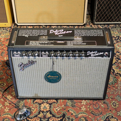 Fender '65 Deluxe Reverb Reissue 22-Watt 1x12" Guitar Combo - Black