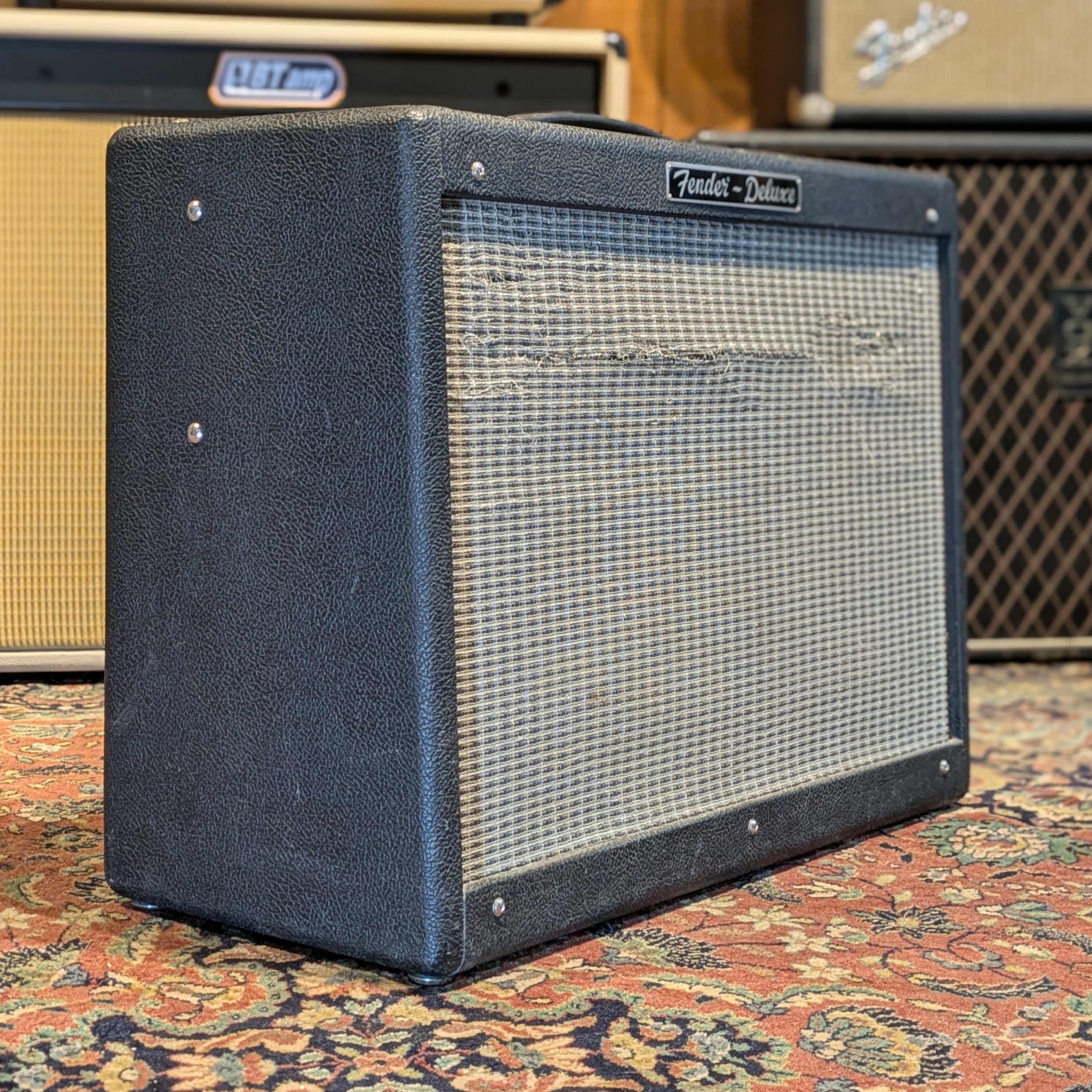 Fender Hot Rod Deluxe 3-Channel 40-Watt 1x12" Guitar Combo 1996 - 2001 - Black