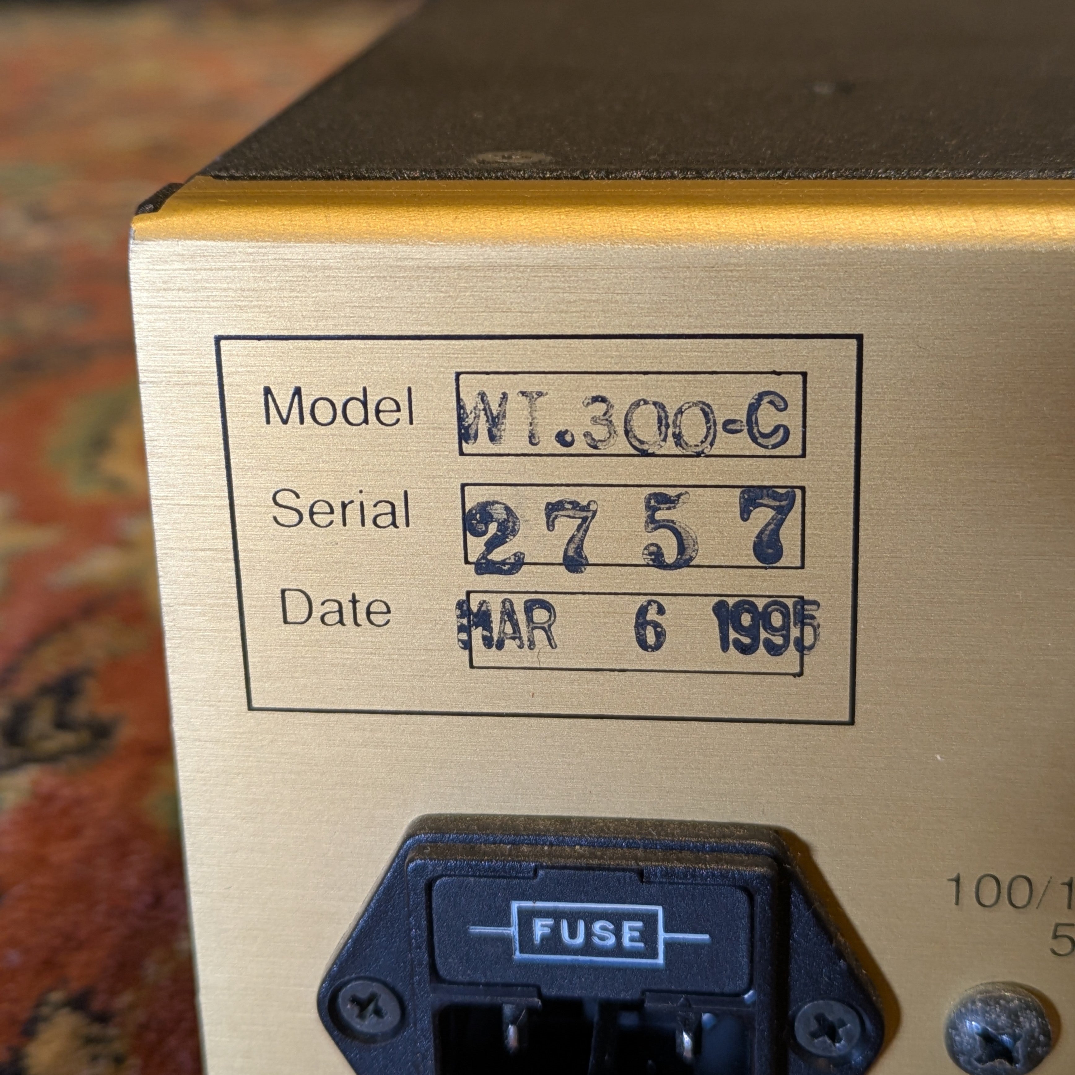 Eden Amplification WT-300 The Traveler 1995