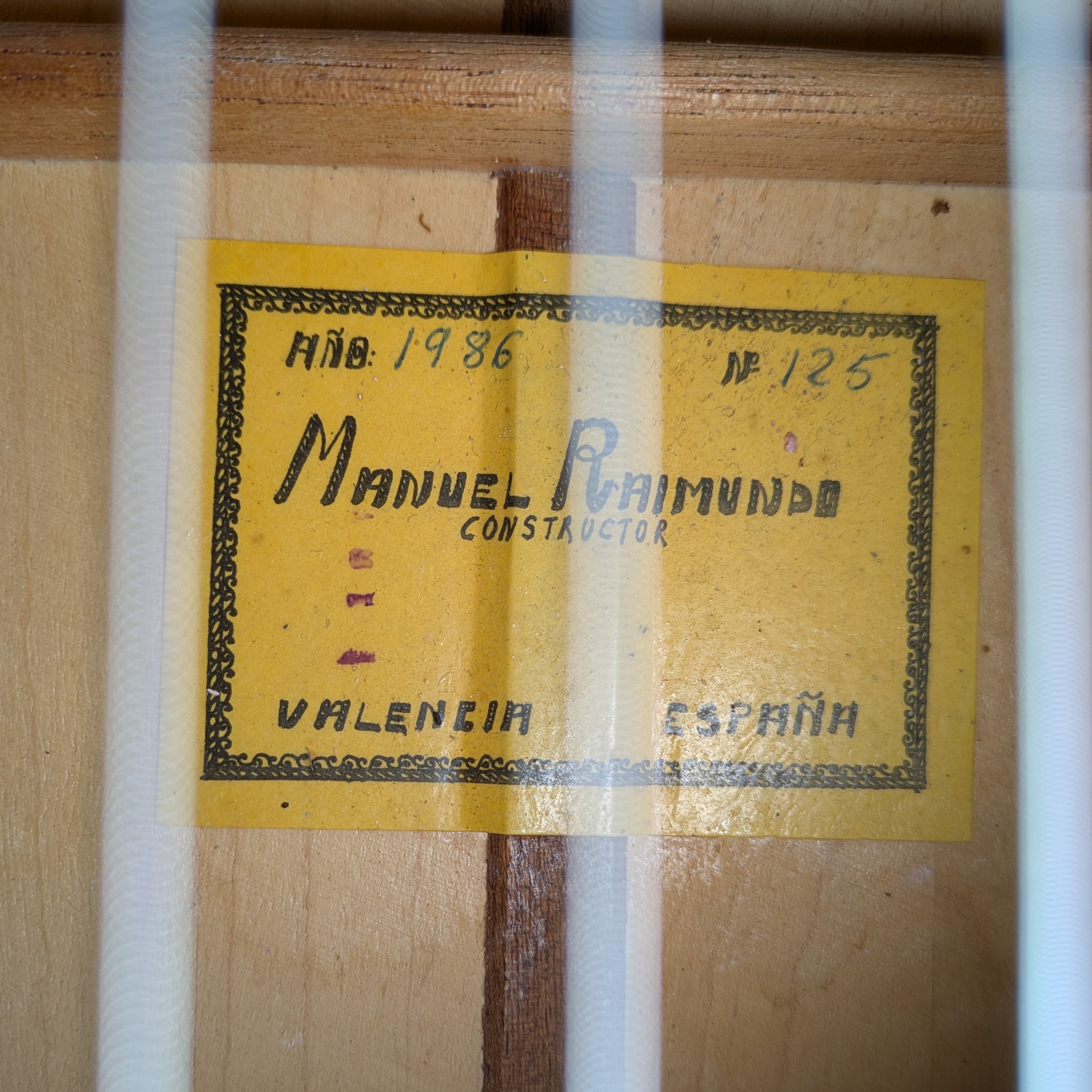 Manuel Raimundo N°125 - 1986 - Natural - Spain