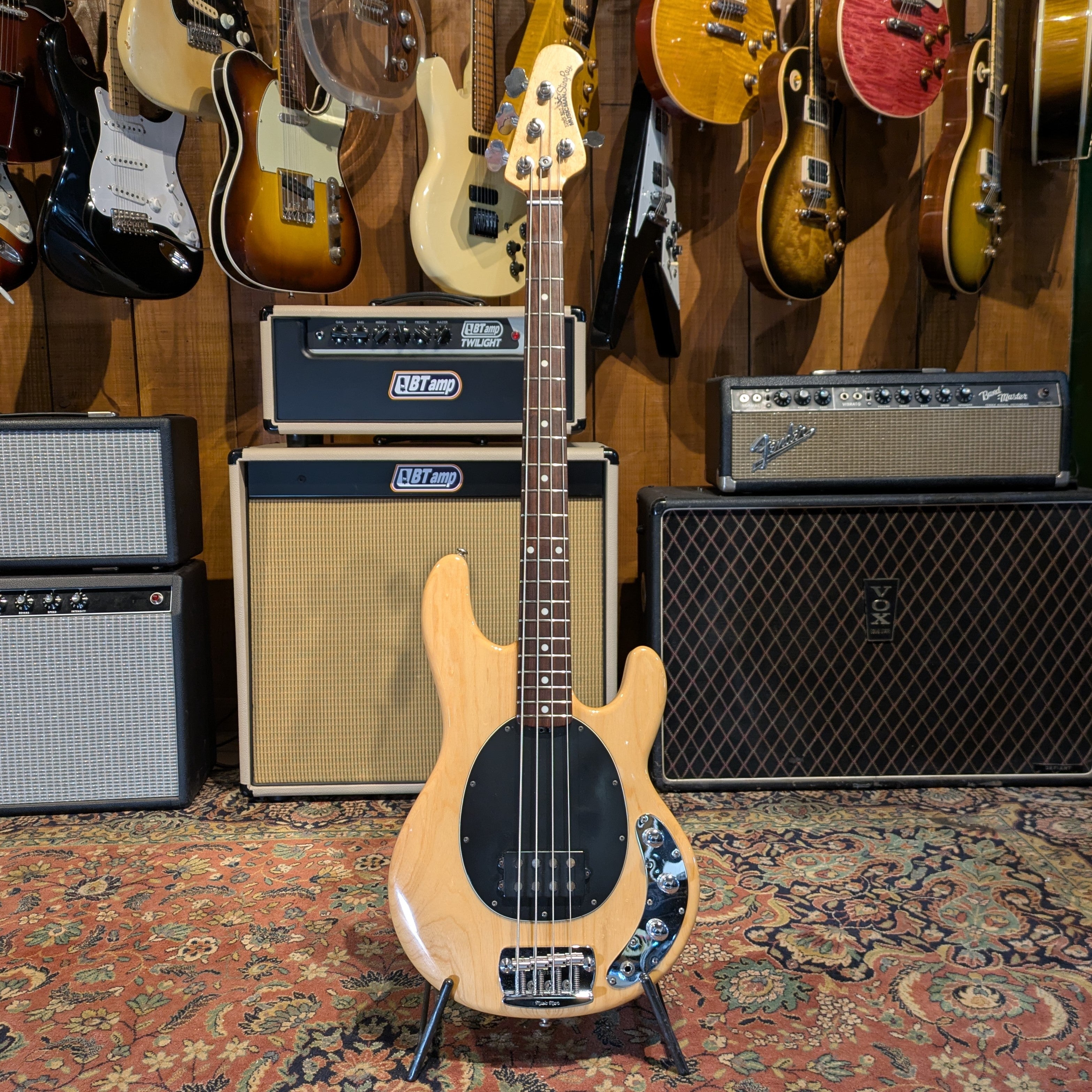 Ernie Ball Music Man Stingray 2EQ 1996 - Natural