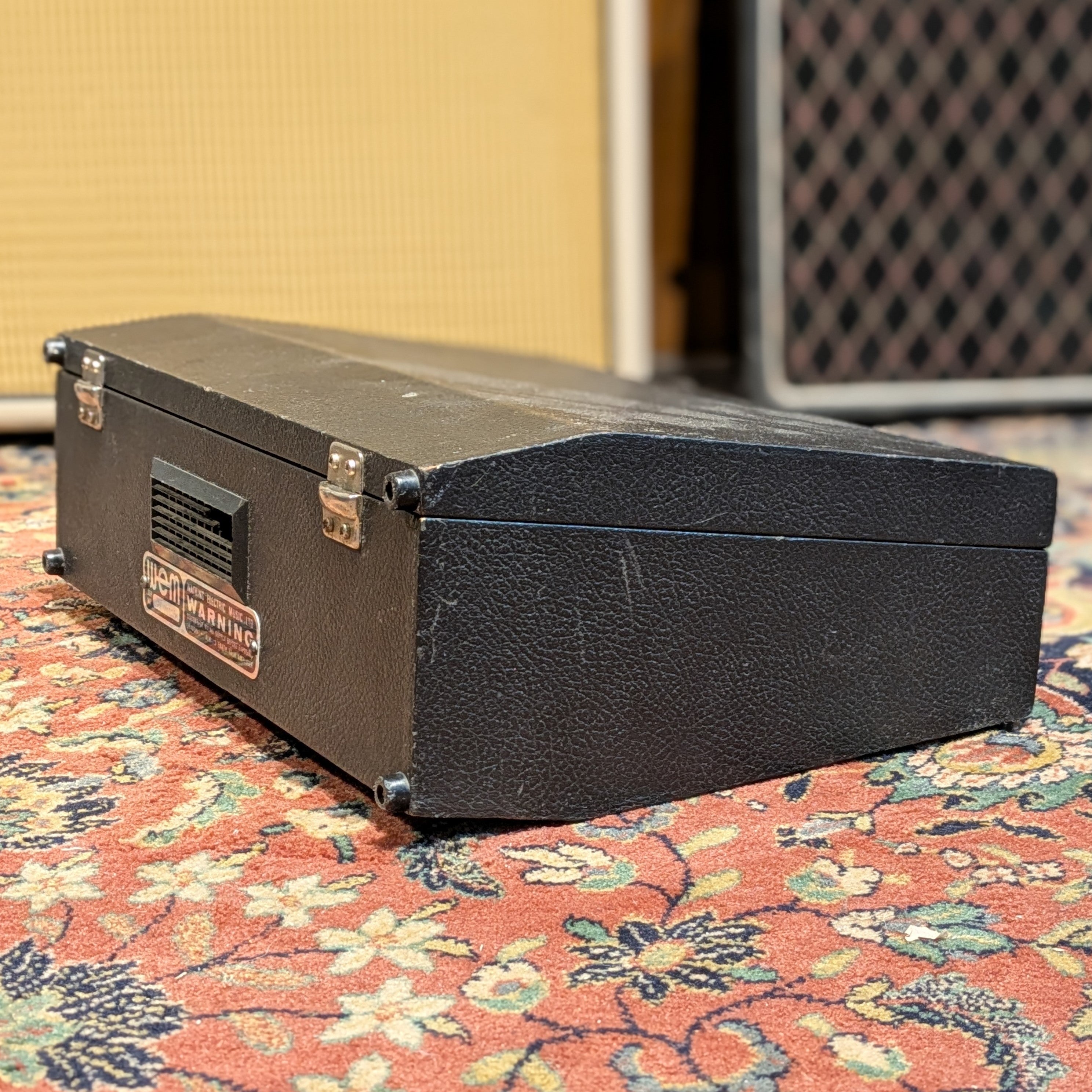 WEM Watkins Copicat Mk4 Solid-State Tape Echo 1970s - Metal with Black Case