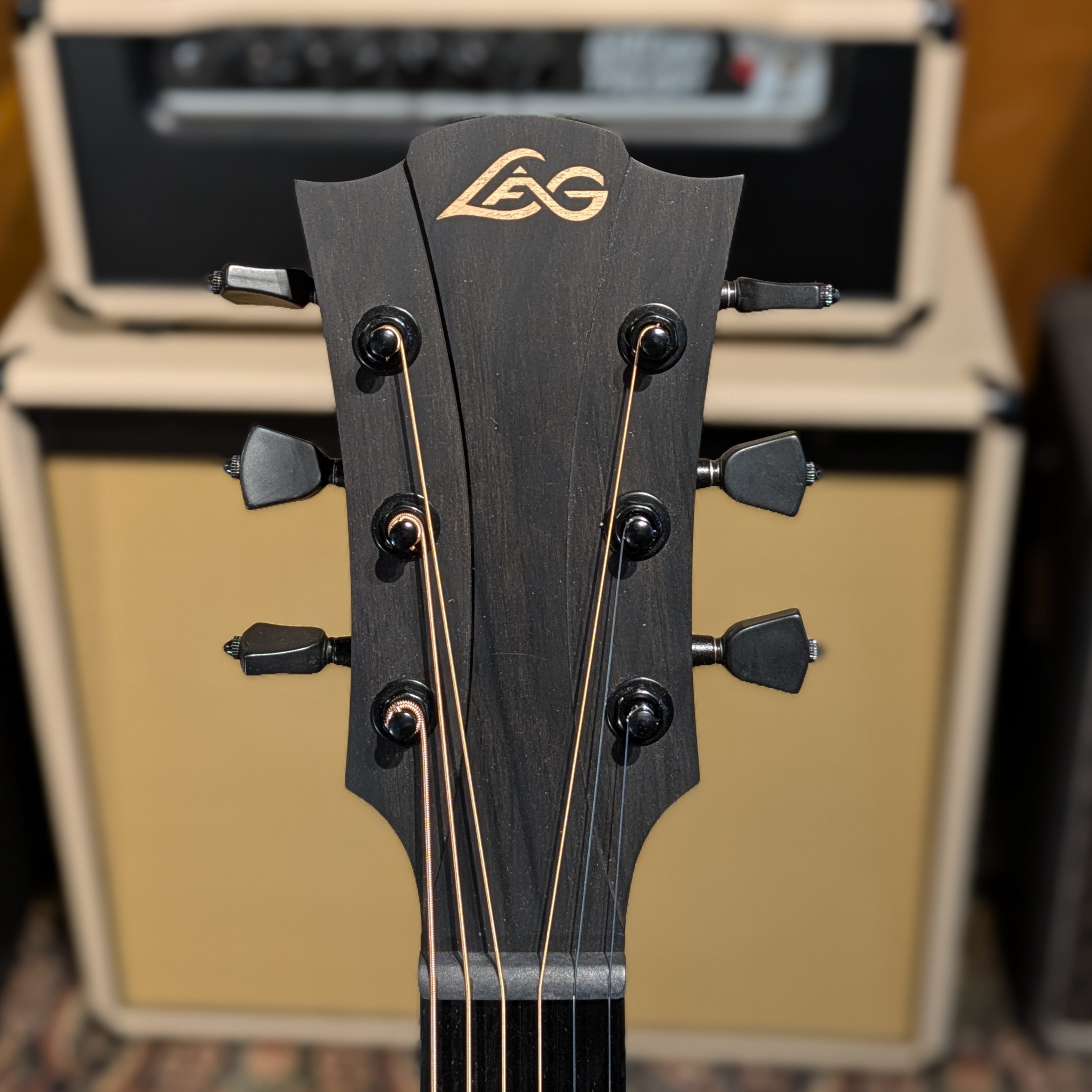 LÂG - SAUVAGE JCE - Guitare acoustique Sauvage Jumbo Électro